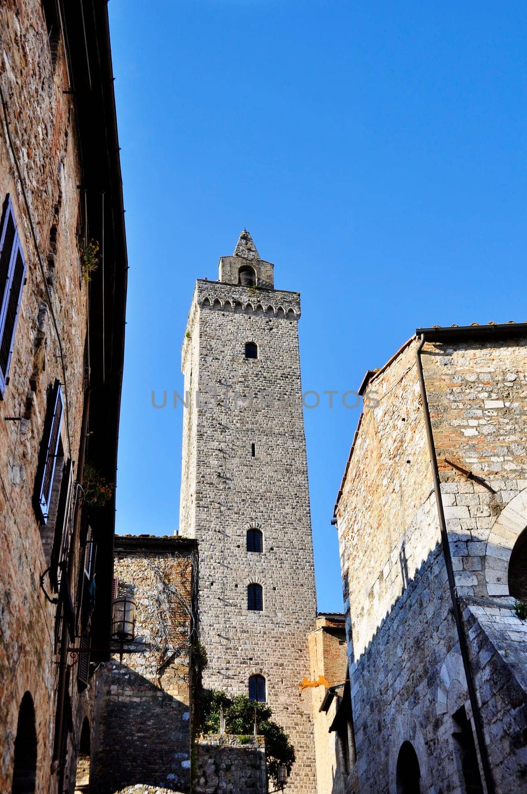 San Gimignano, medieval village in Tuscany, Italy