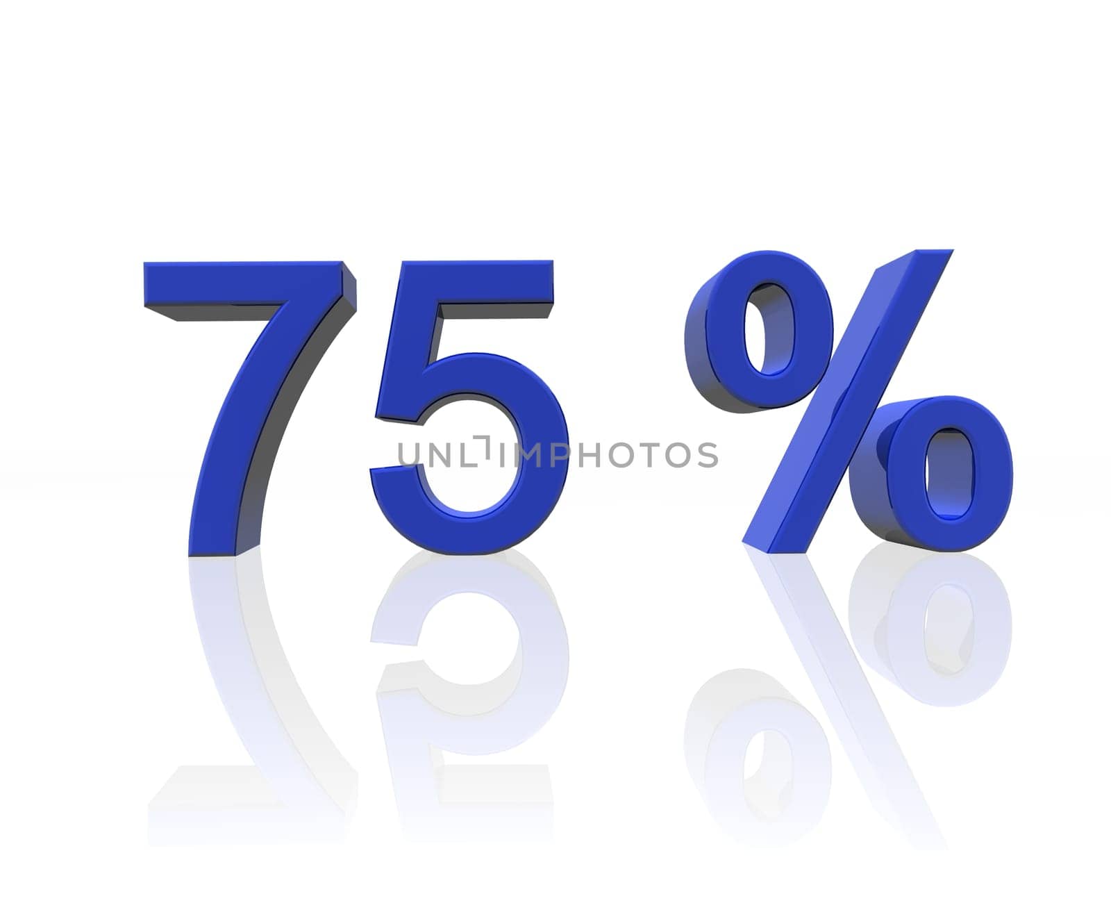 75 percent