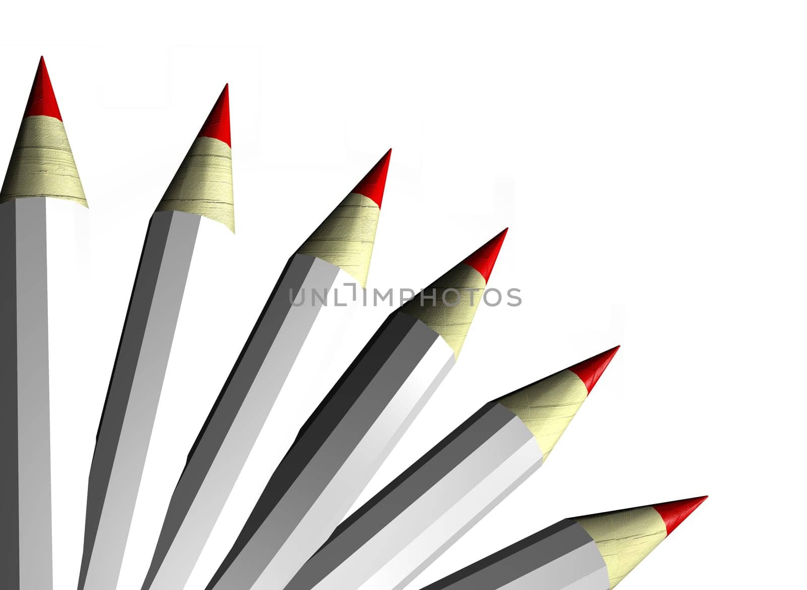 red pens