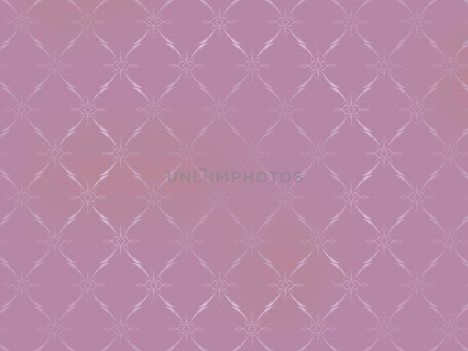 Vintage Wallpaper - Ornaments on Light Pink Background