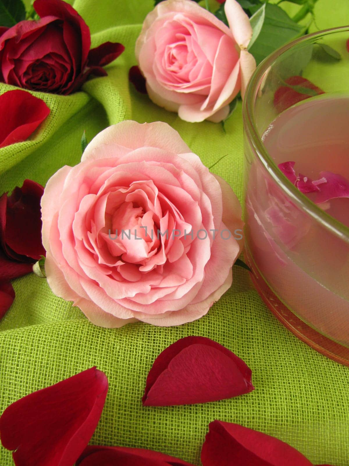 Rose petal jelly