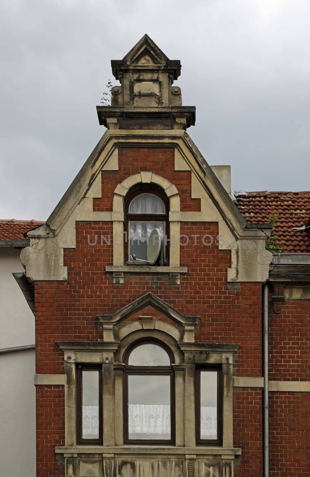 House gable in Mühlhausen (Thuringia)