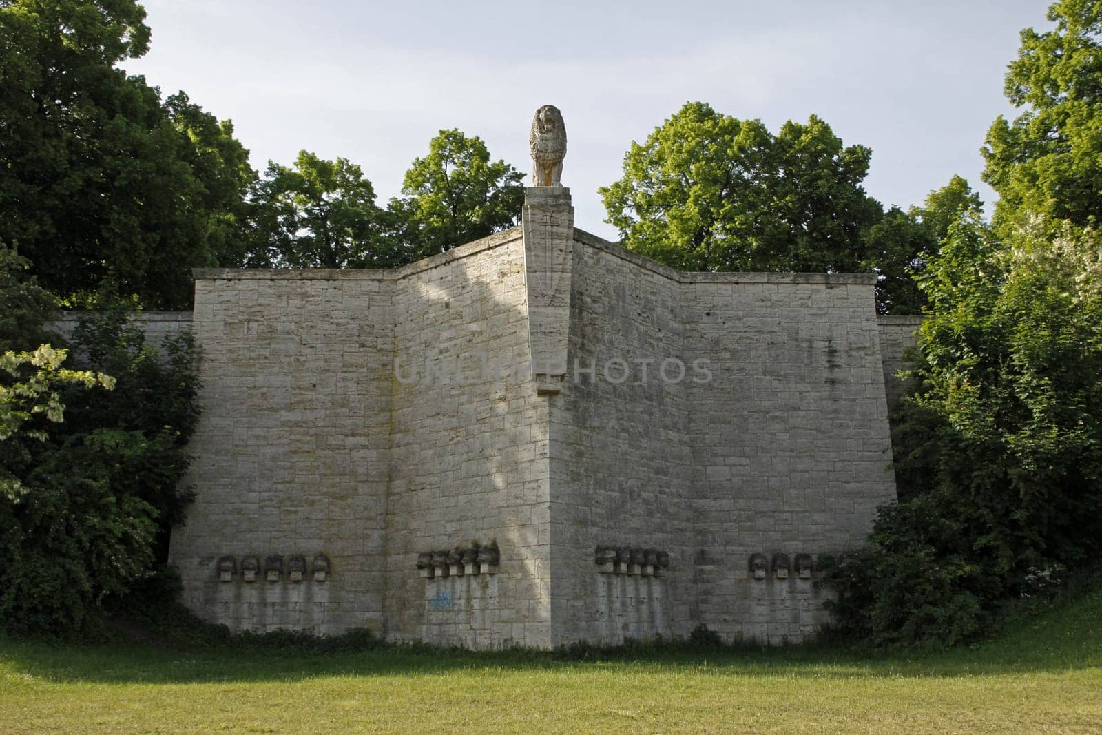 Lion Monument in Mühlhausen (Thuringia)