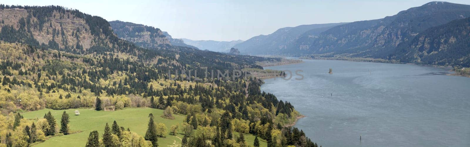 Columbia River Gorge Scenic Area Panorama