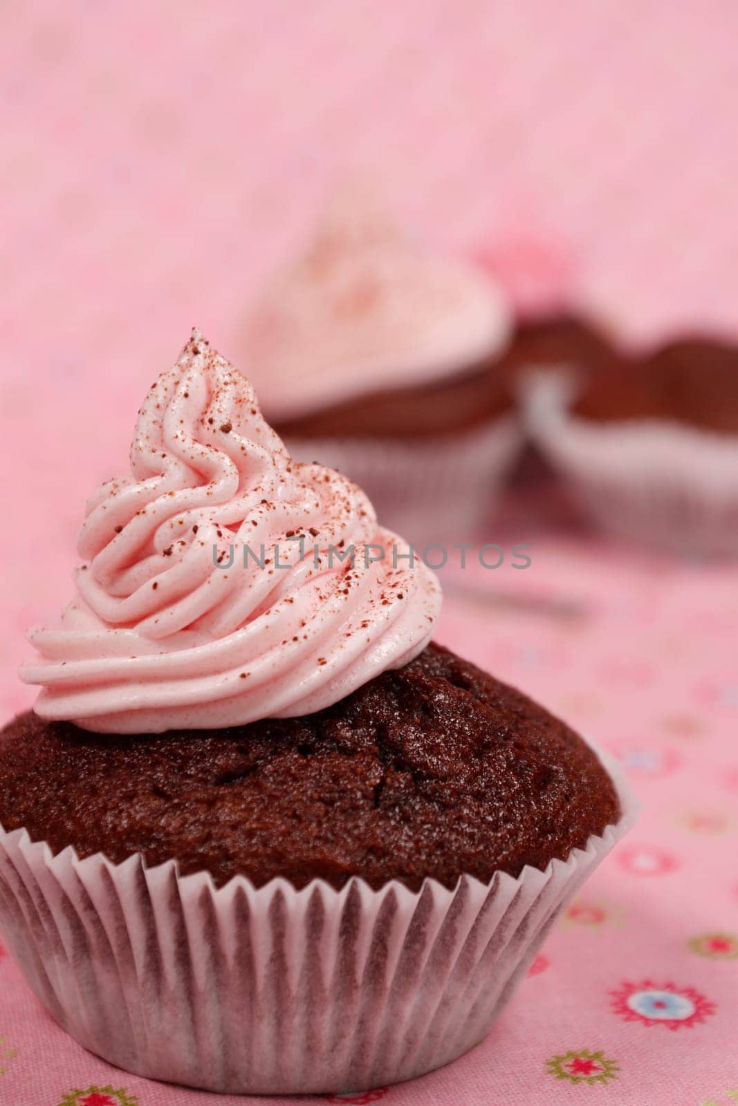 Sweet Cupcakes with sweet toppings