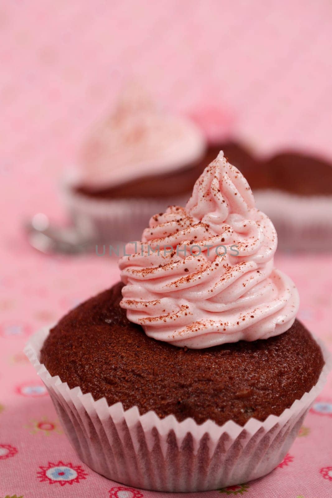 Sweet Cupcakes with sweet toppings
