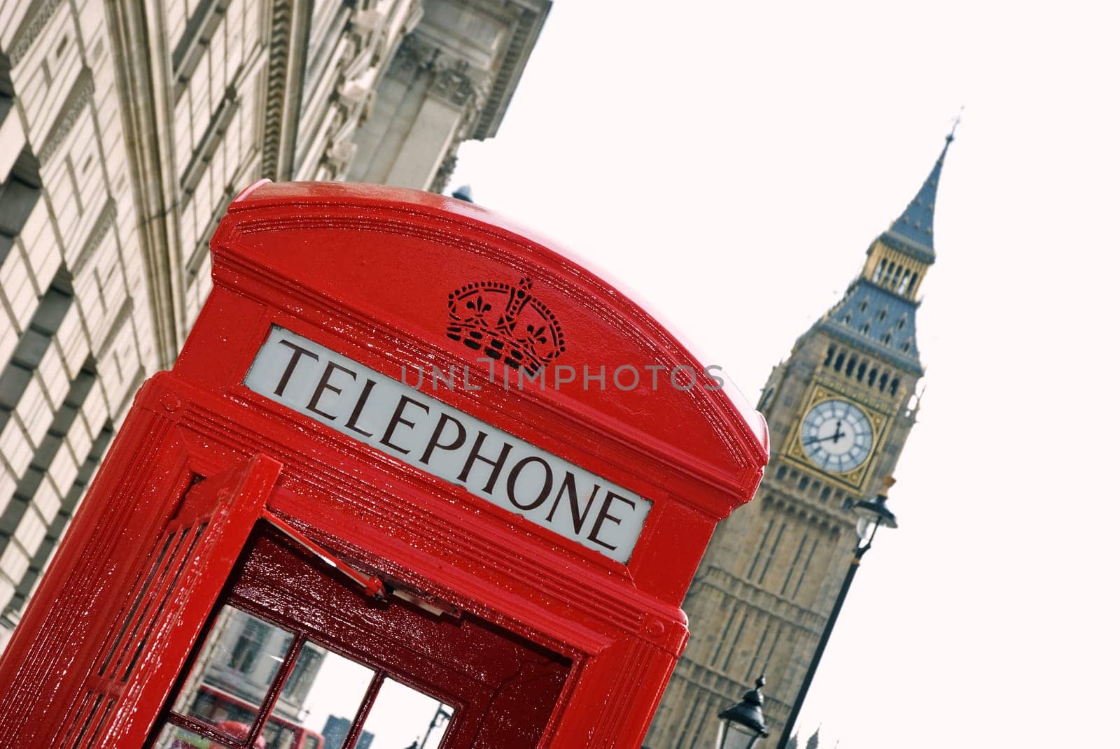 London phone booth
