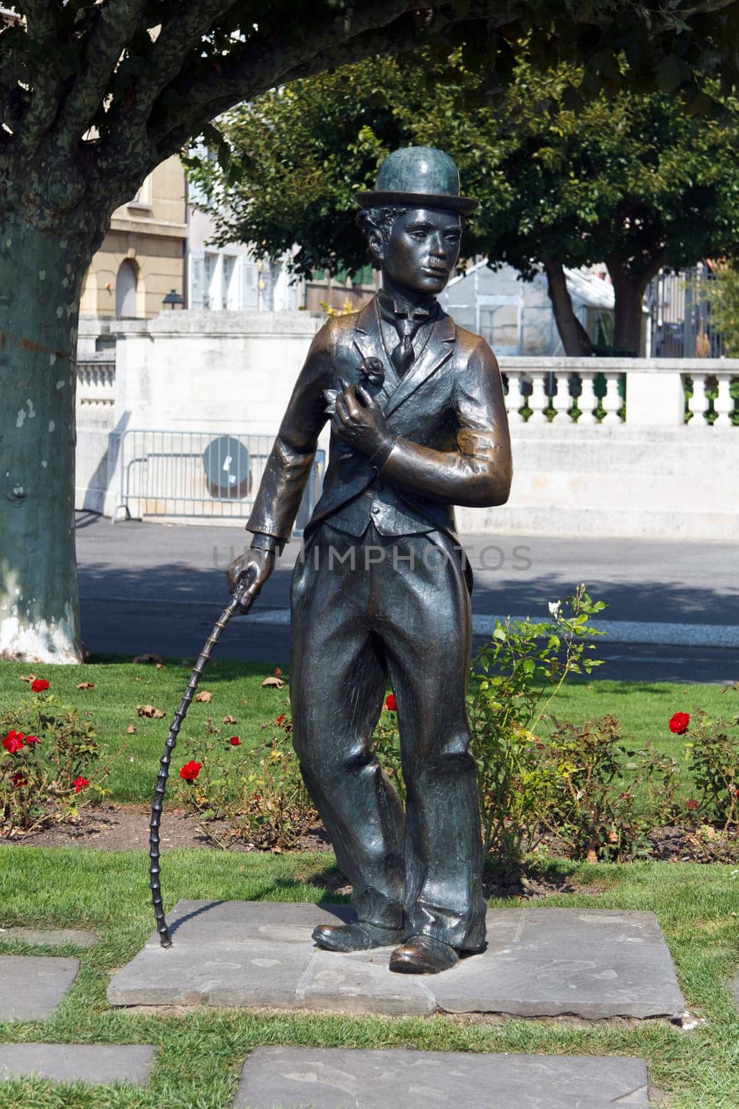 Charlie Chaplin Statue,Vevey,Swiss