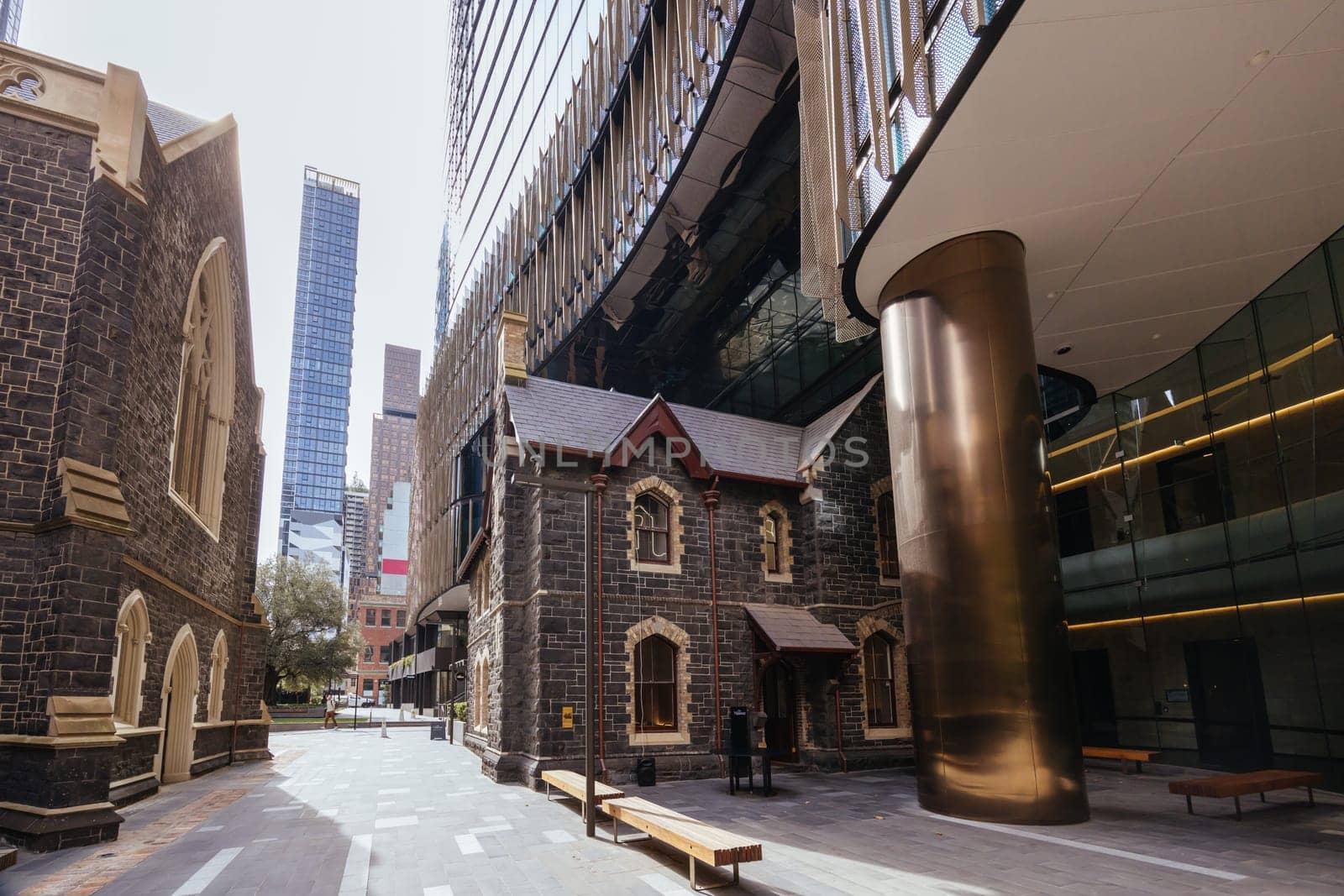 Wesley Place in Melbourne Australia by FiledIMAGE