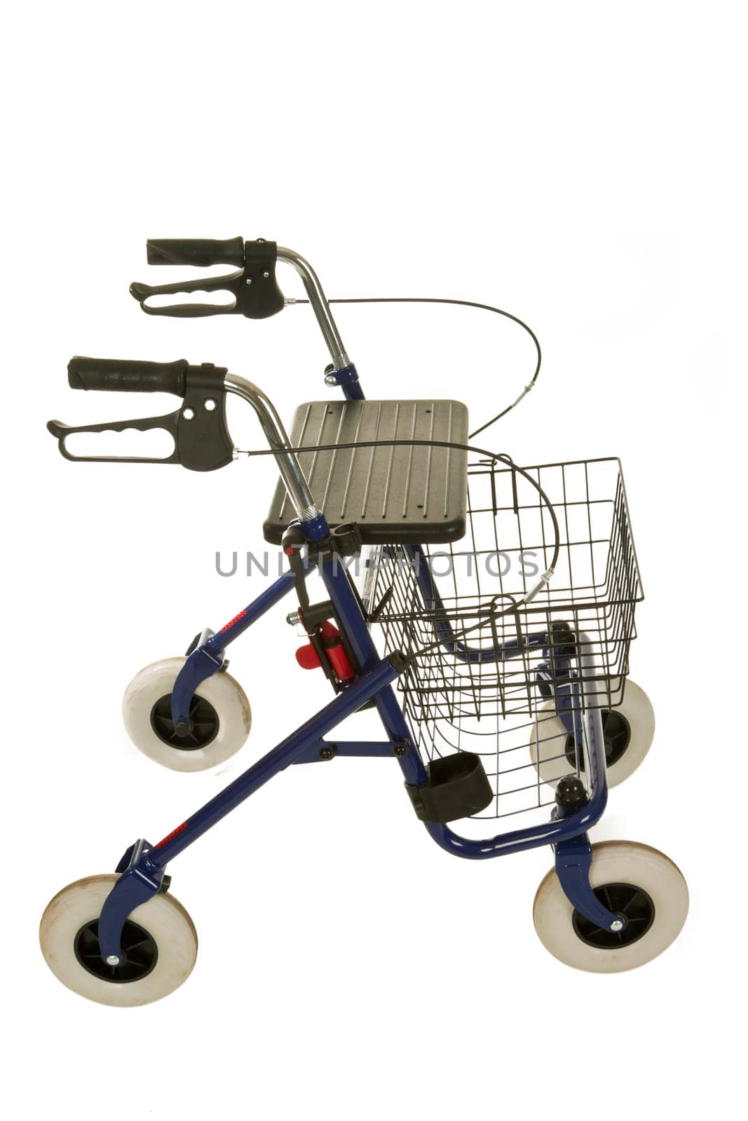 Rollator isolated on white background