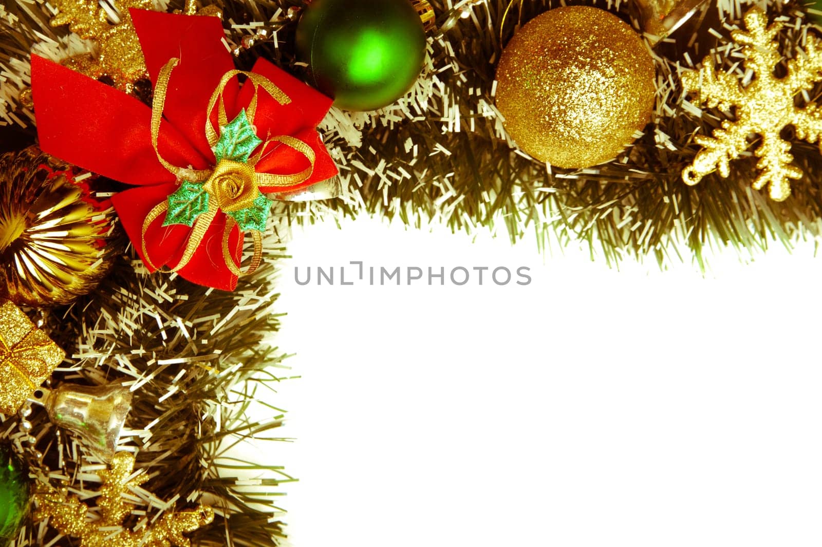 Christmas festive decoration. Christmas card background.. Decoration Border desig