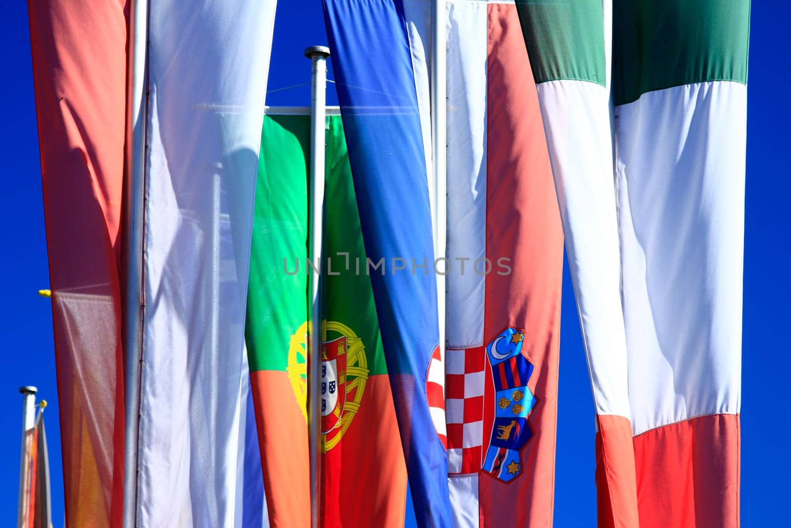 European flags