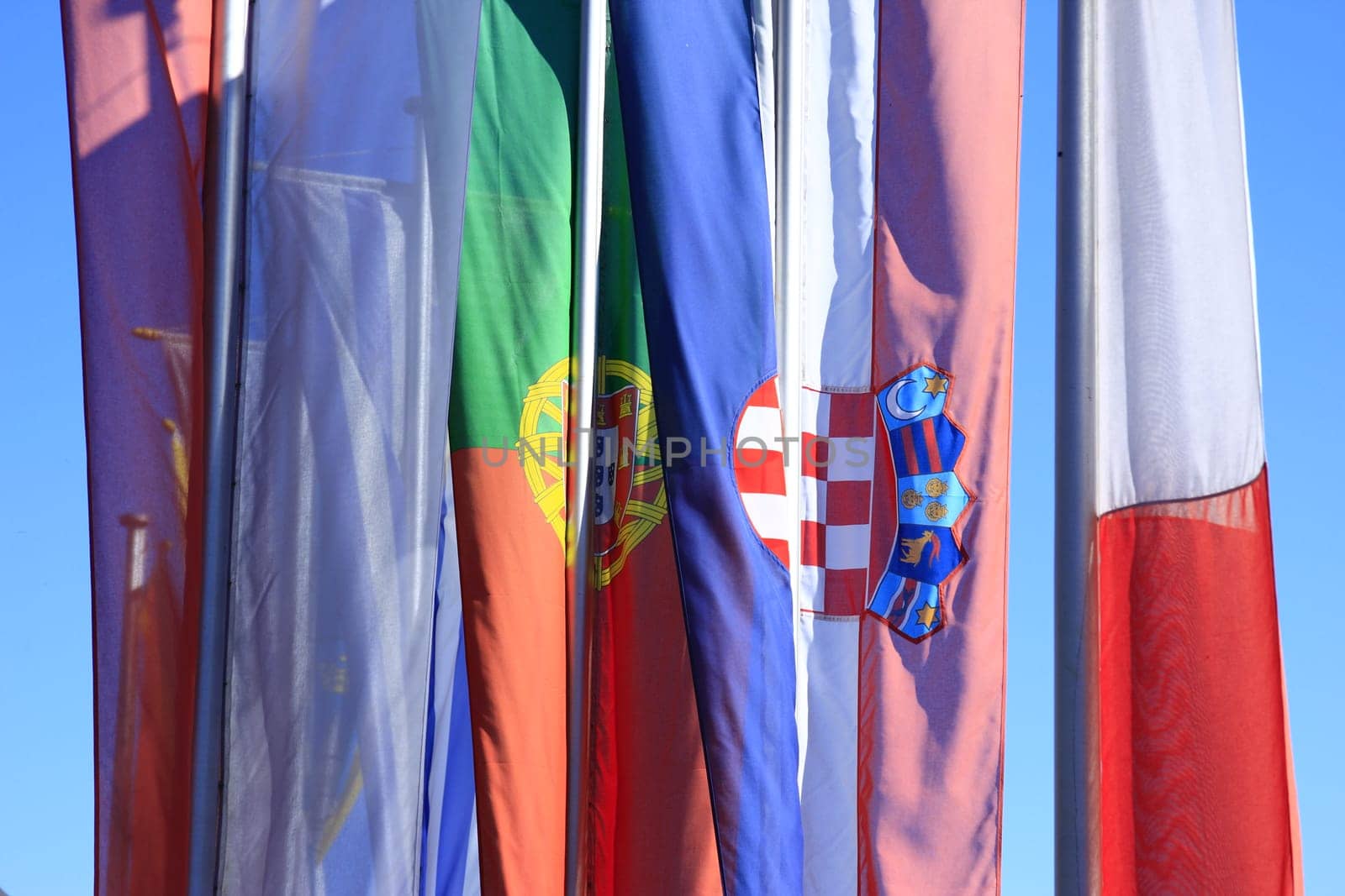 European flags