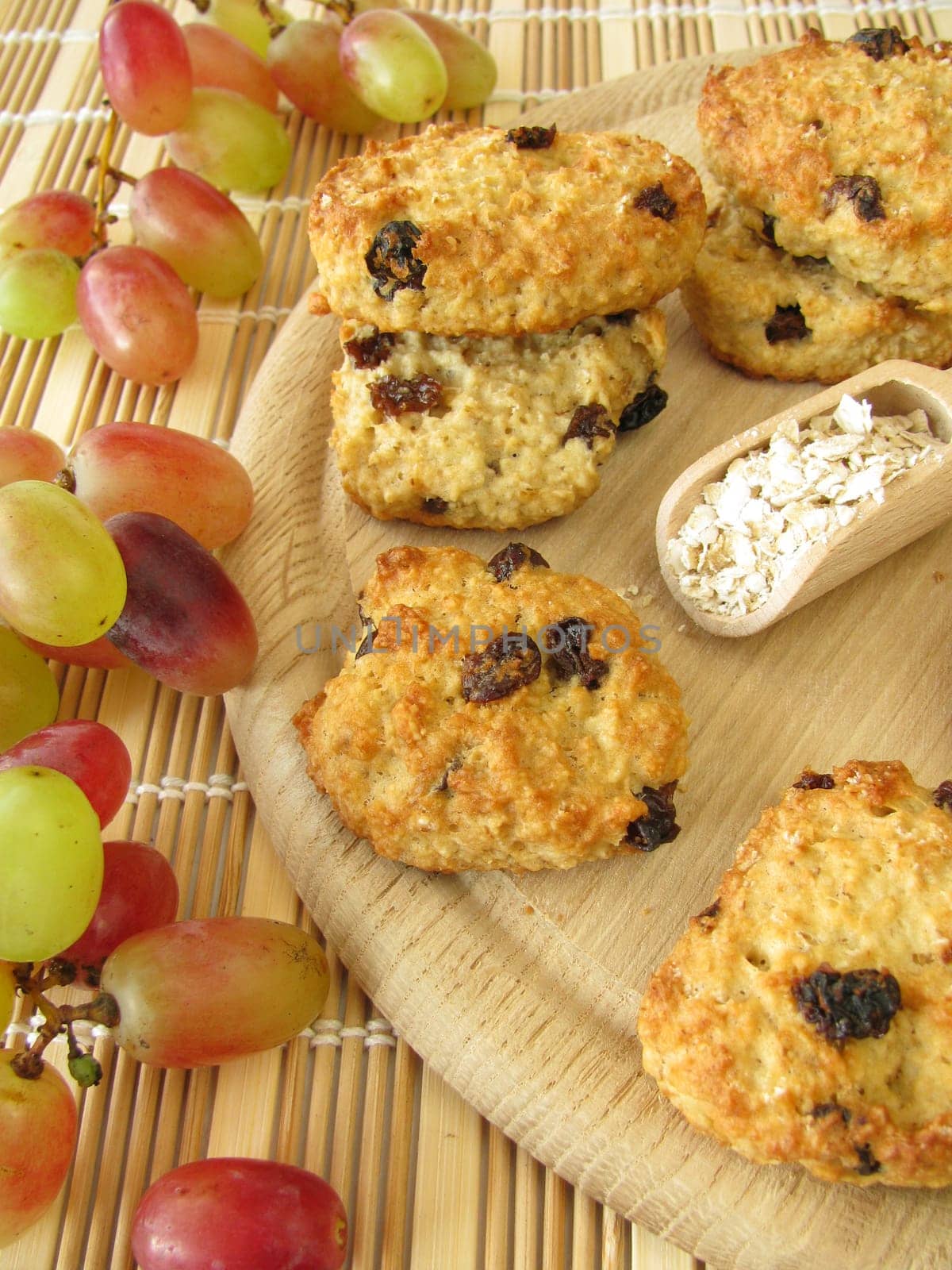 Raisin Oatmeal Cookies