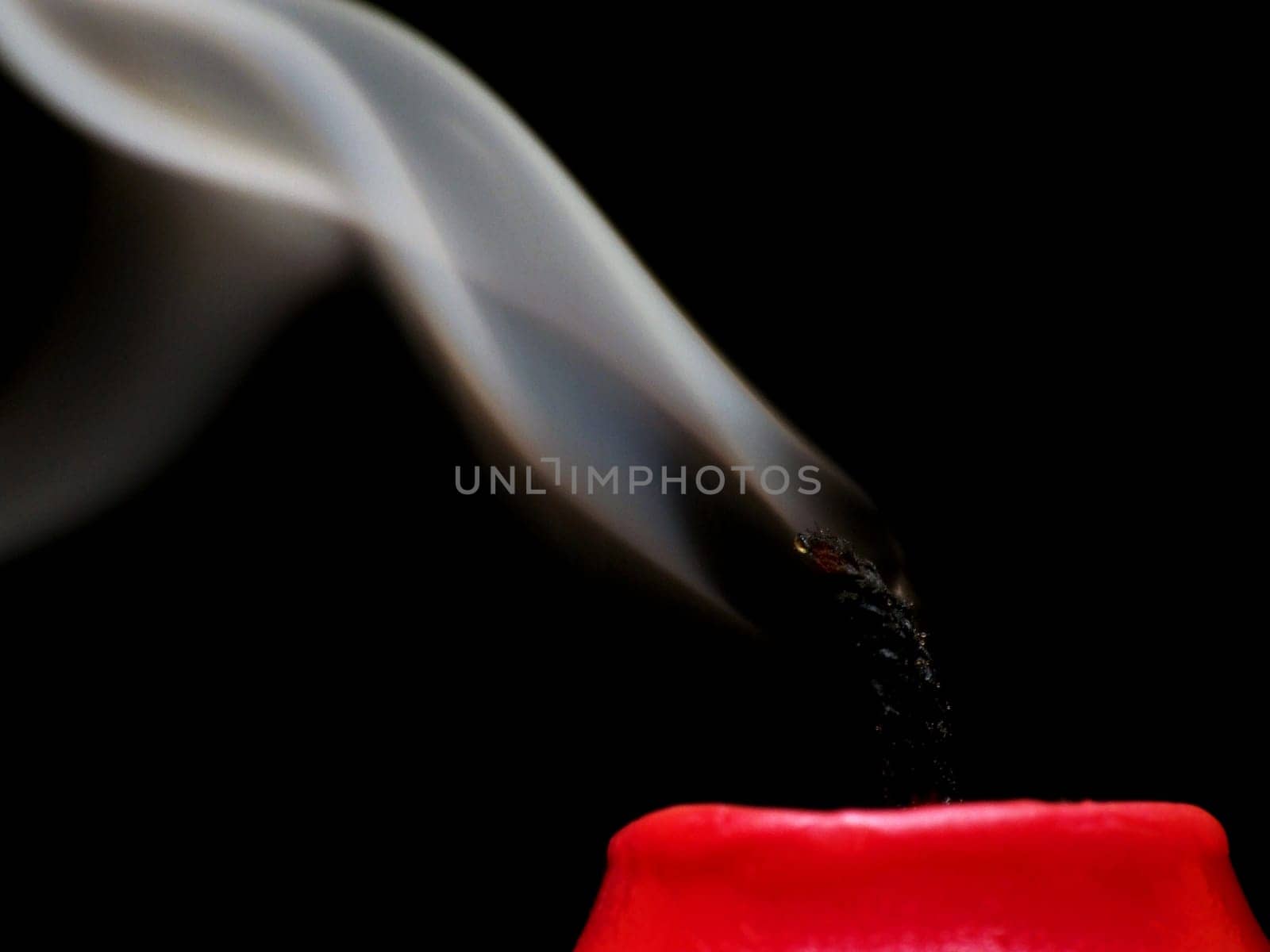 blown-out candle