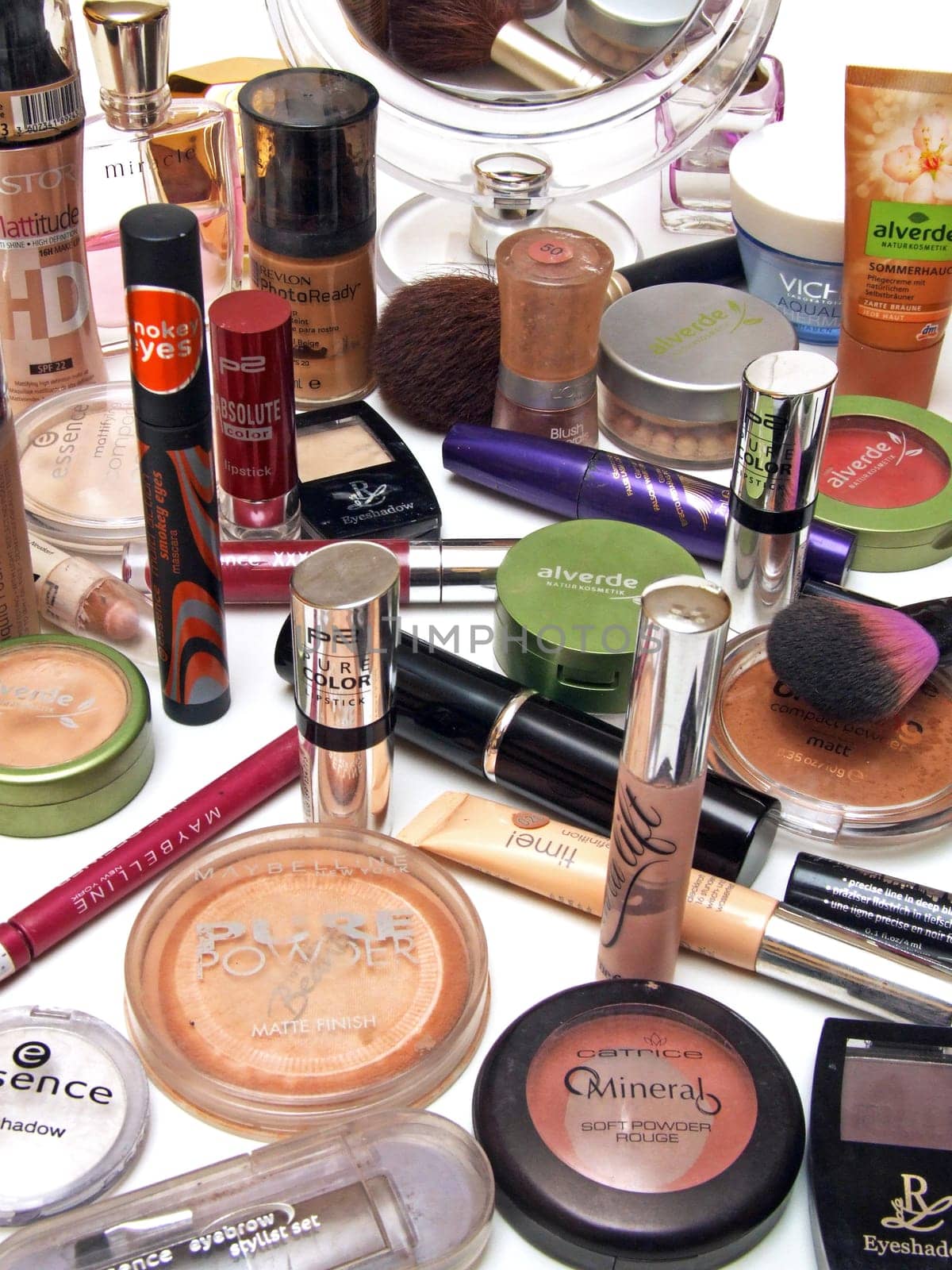Cosmetics used