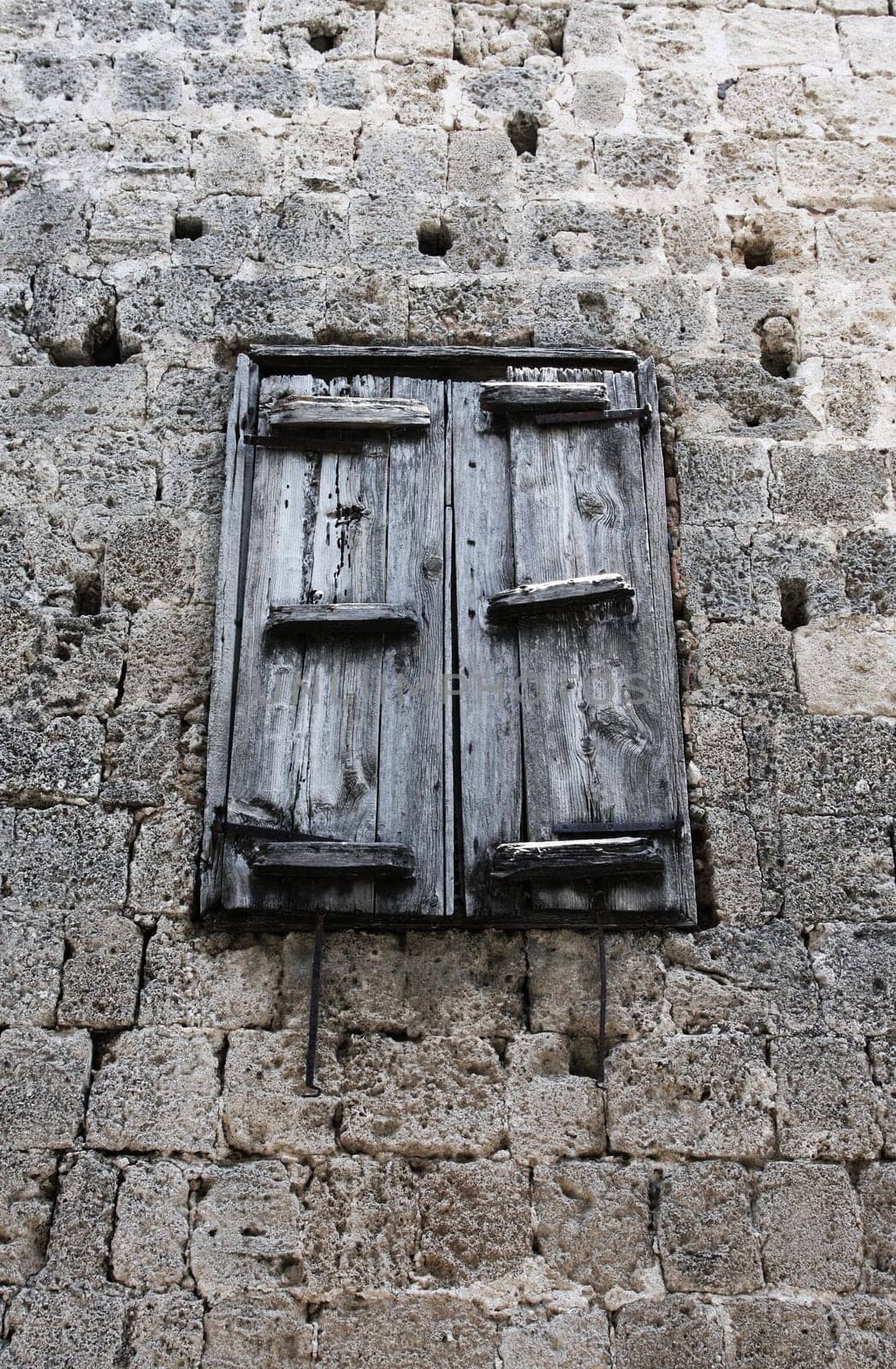 Agiou Ioannou gate of the medieval town of Rhodes.