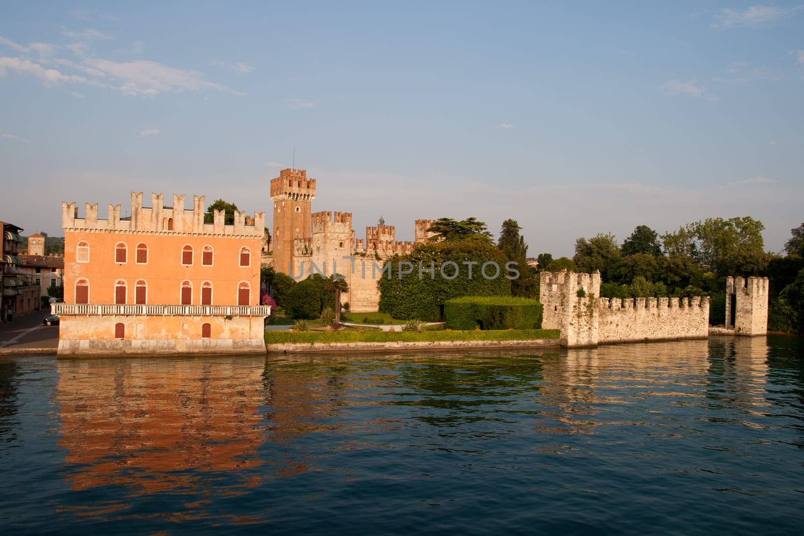 Lazise,  Lake Garda, Veneto, Italy, Europe,Views of the Castle