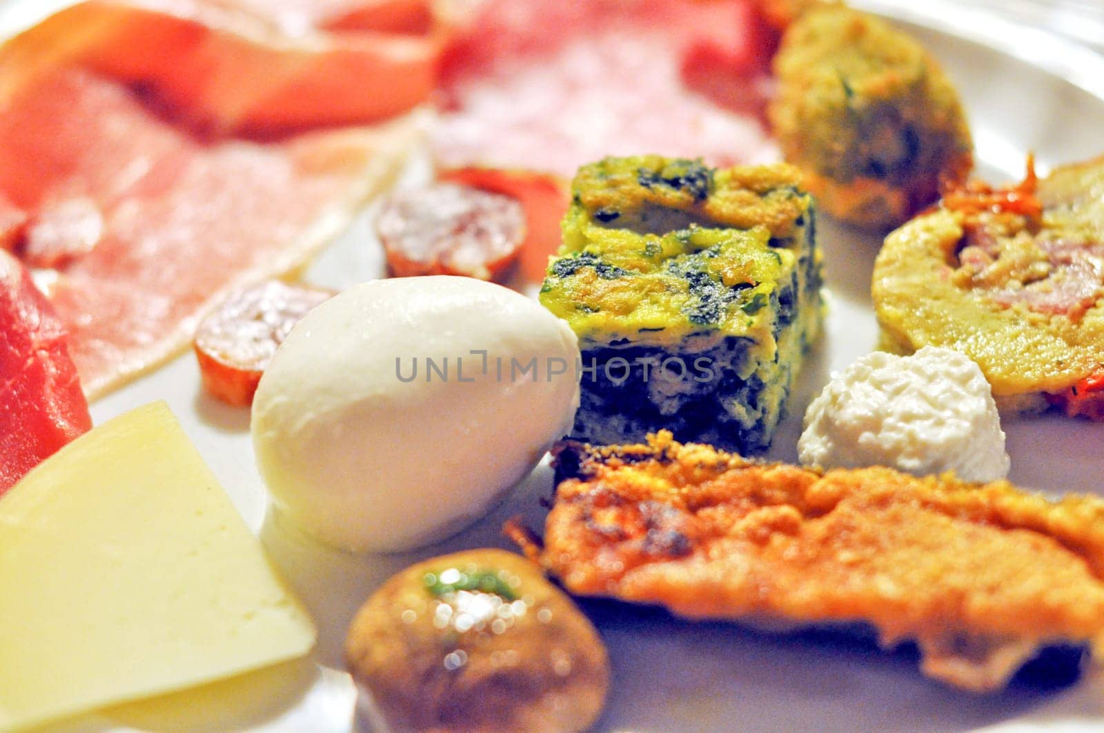 A dish of traditional organic vegetarian food