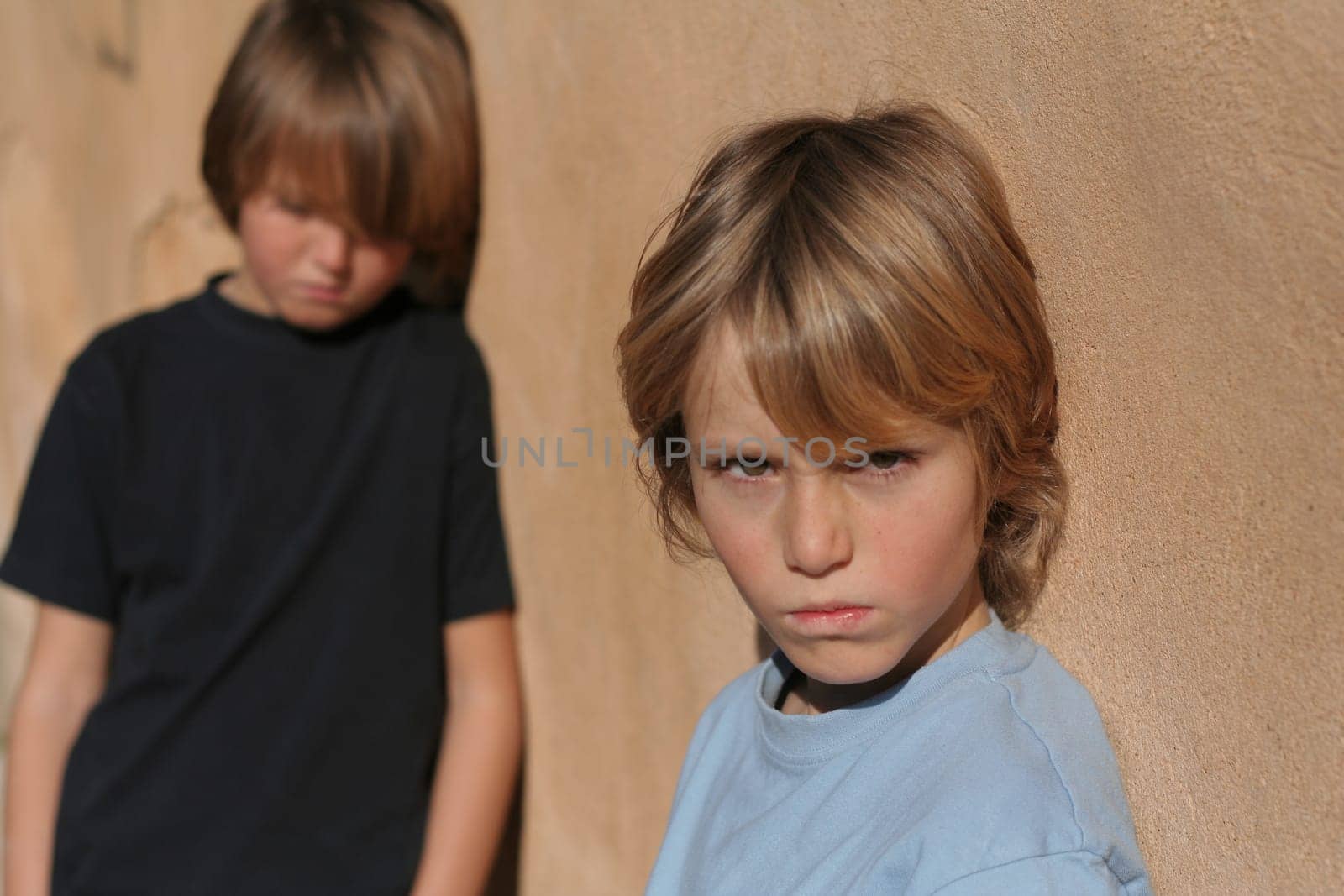sad abused abandoned street kids