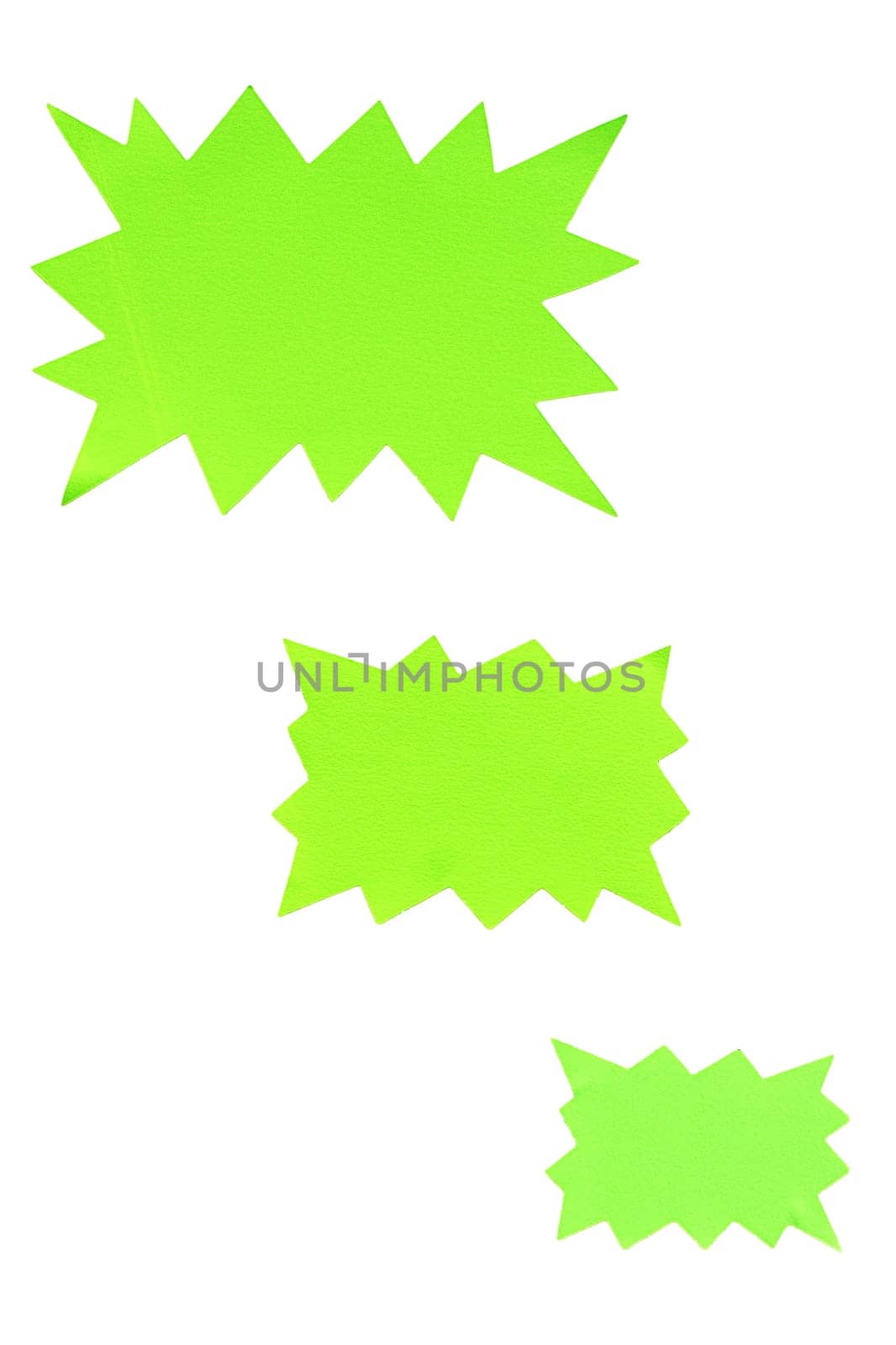 blank sign to put prices