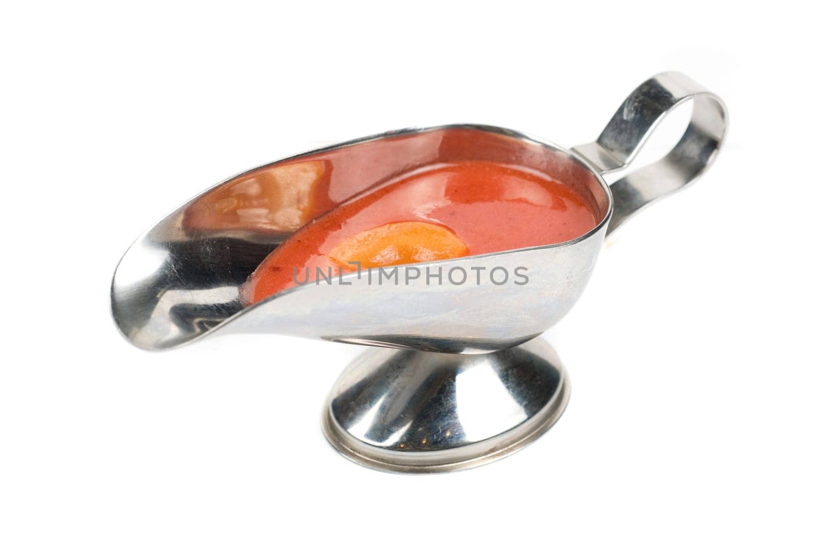 tomato sauce isolated on a white background