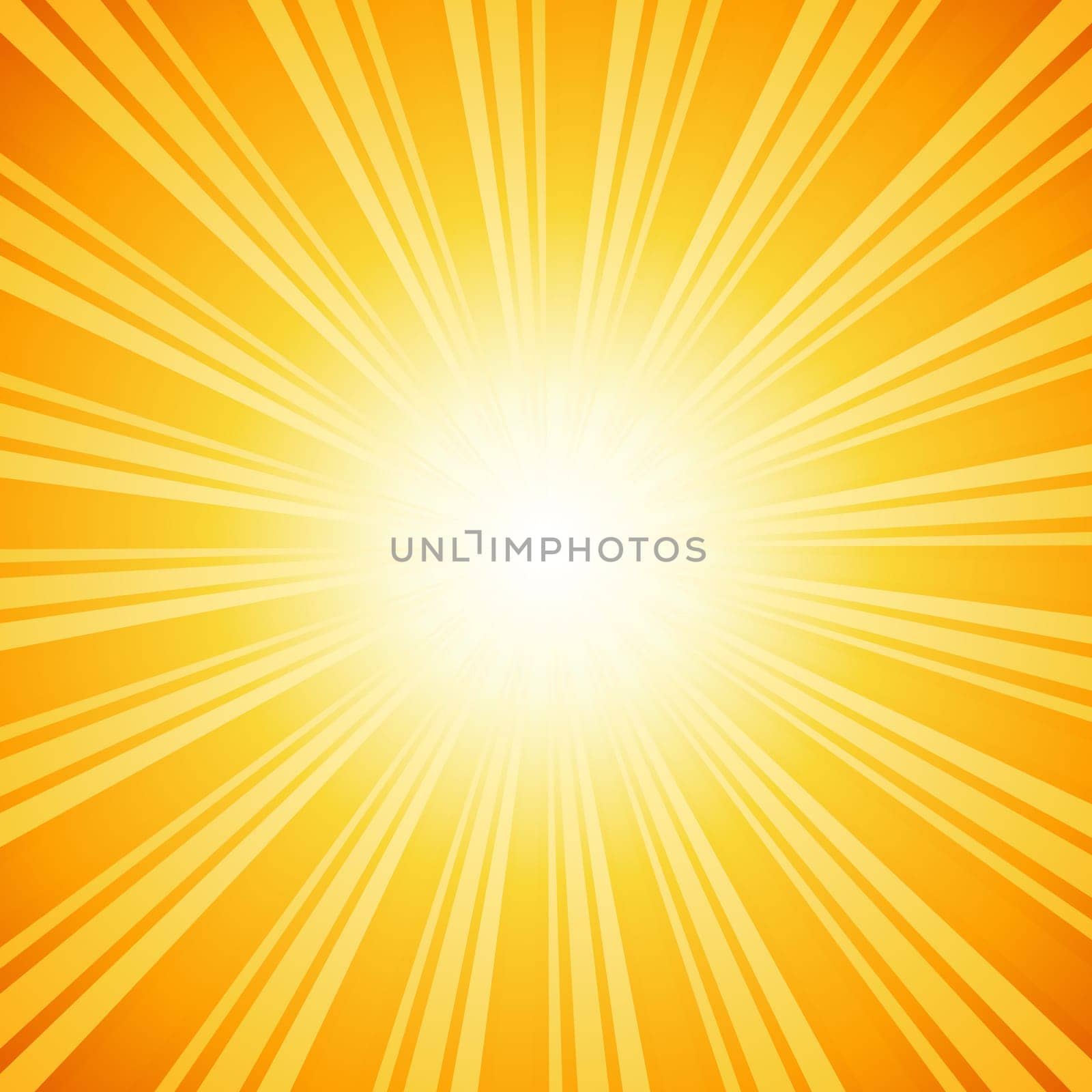 Vibrant sunburst background