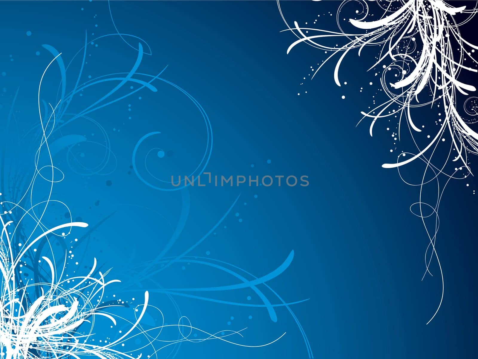 Decorative winter abstract background