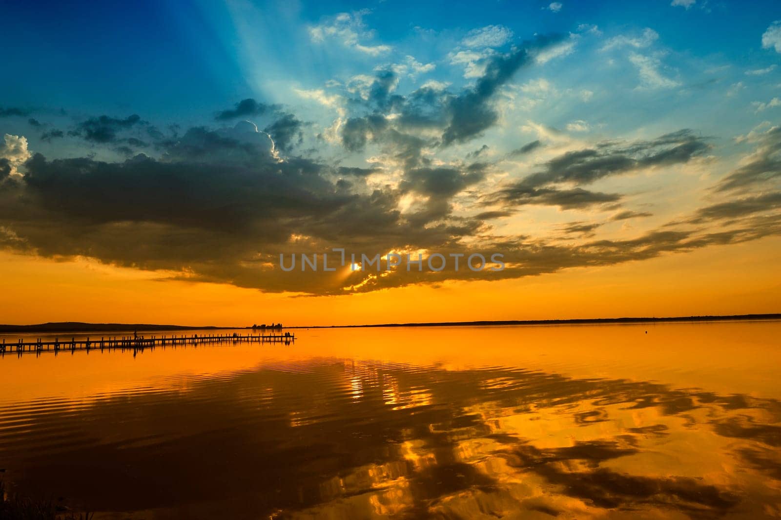 Pictures taken in Steinhude,sunset at the Steinhuder Meer.