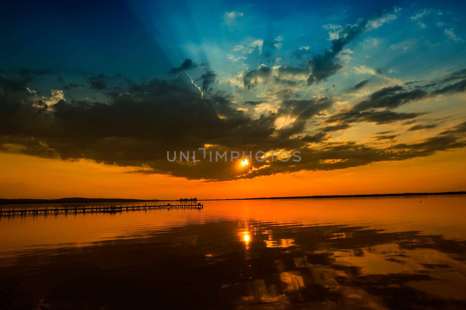 Pictures taken in Steinhude,sunset at the Steinhuder Meer.