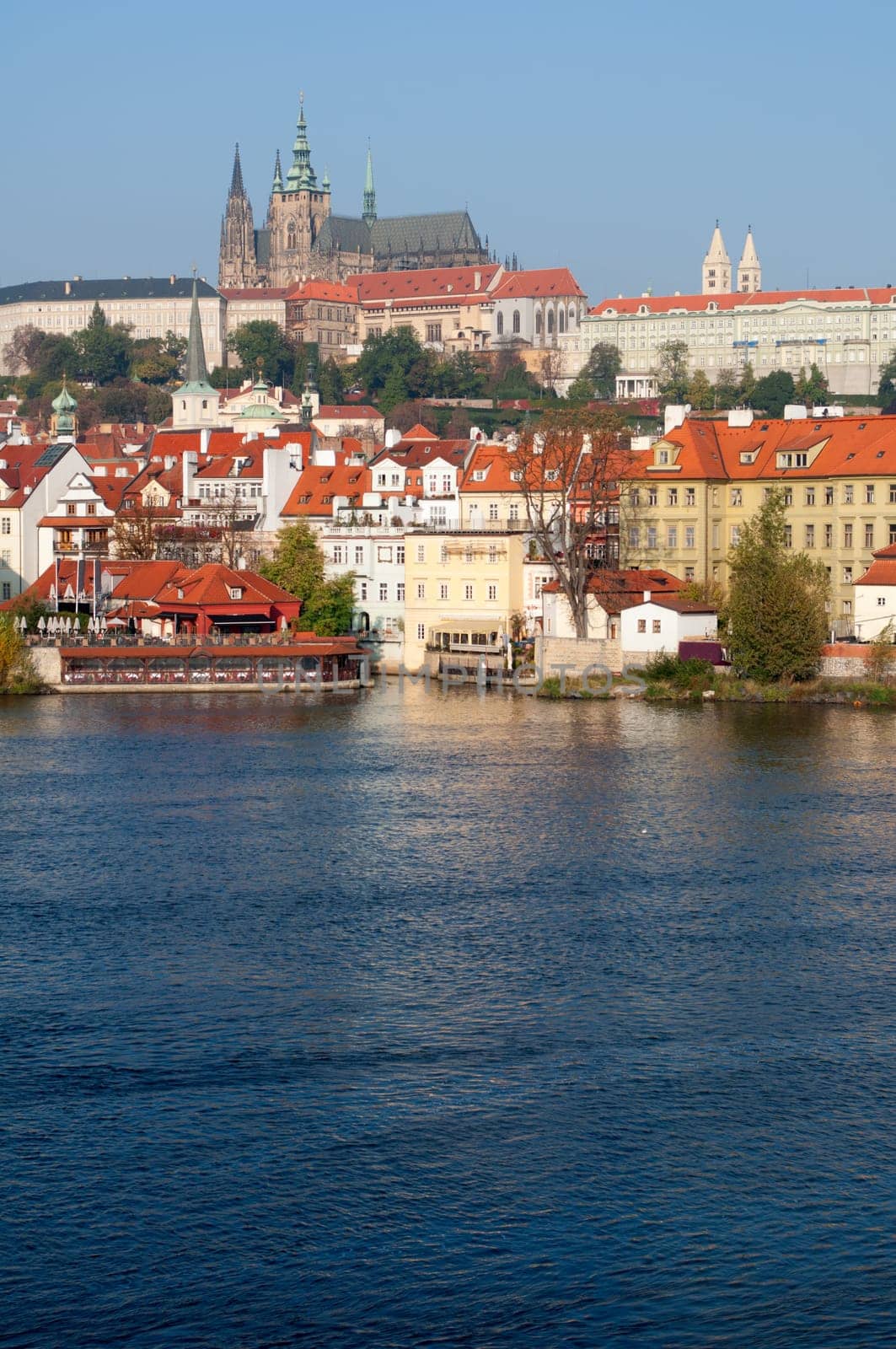 Prague Castle and Vltava River, Czech Republic