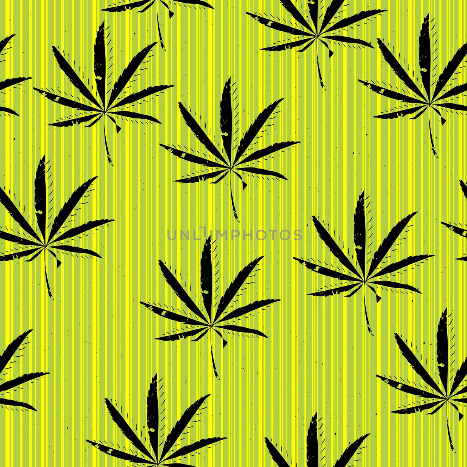 Weeds, seamless background of, grunge art graphic