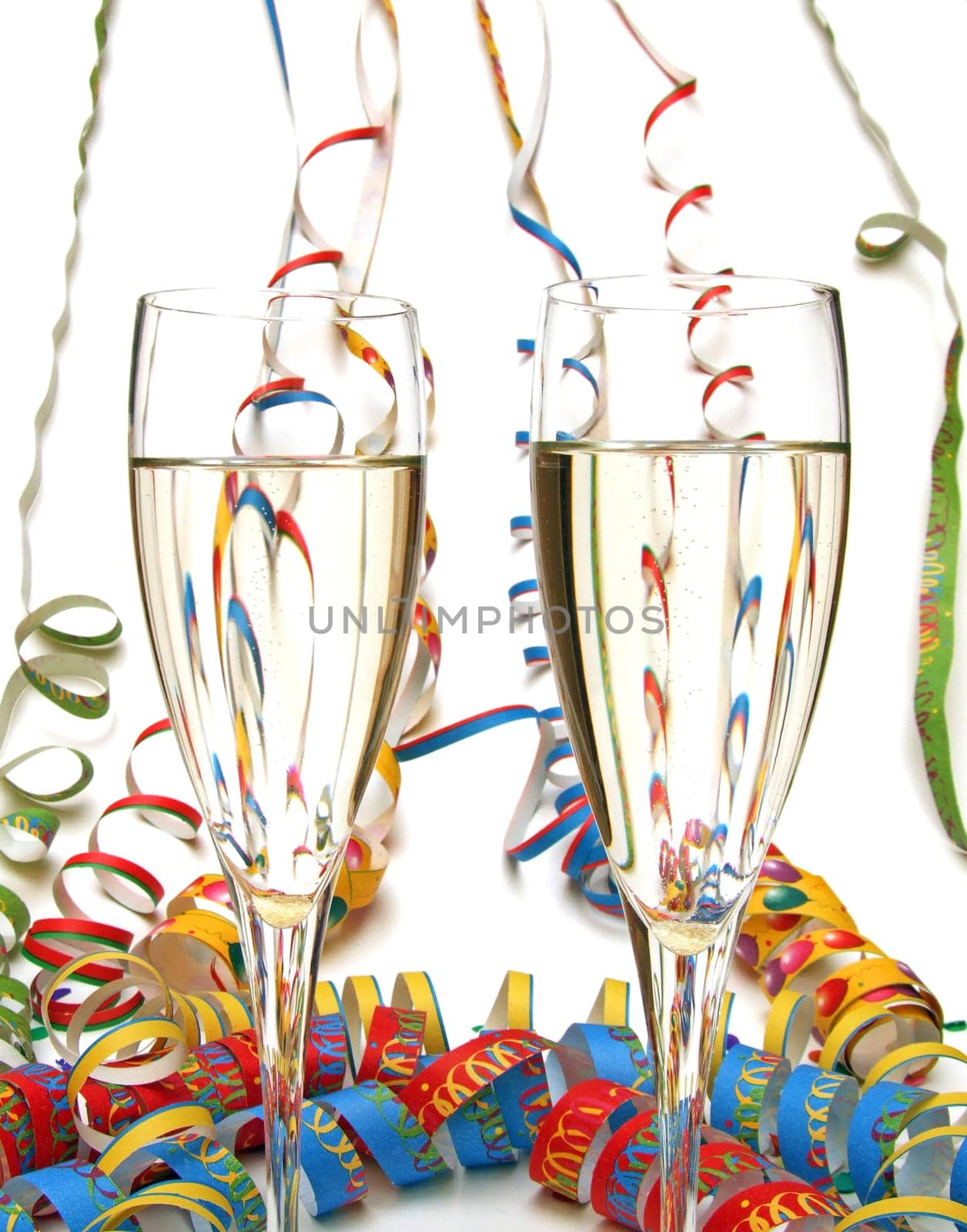 Streamer Confetti Champagne