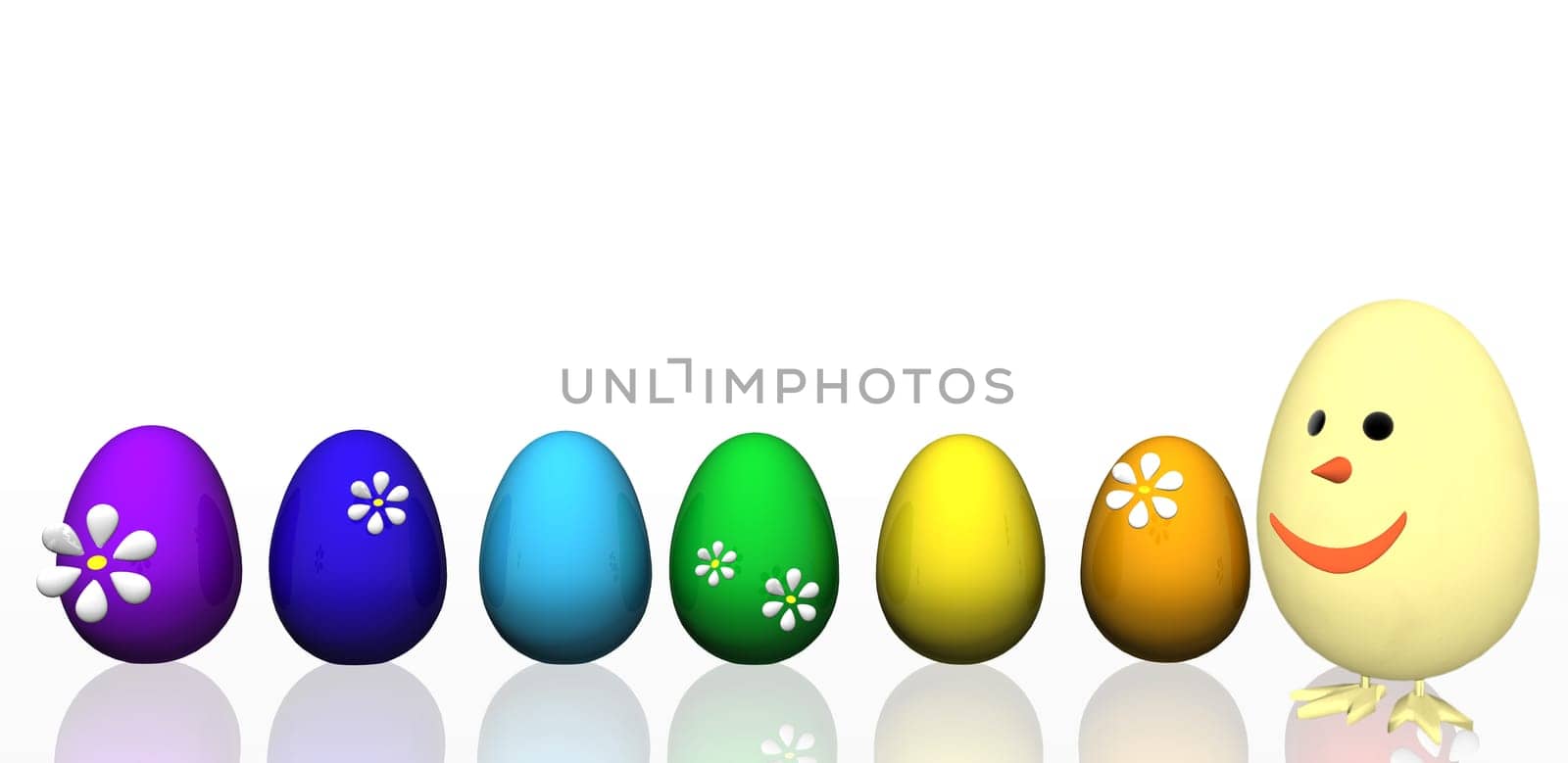 Funny Easter Chick