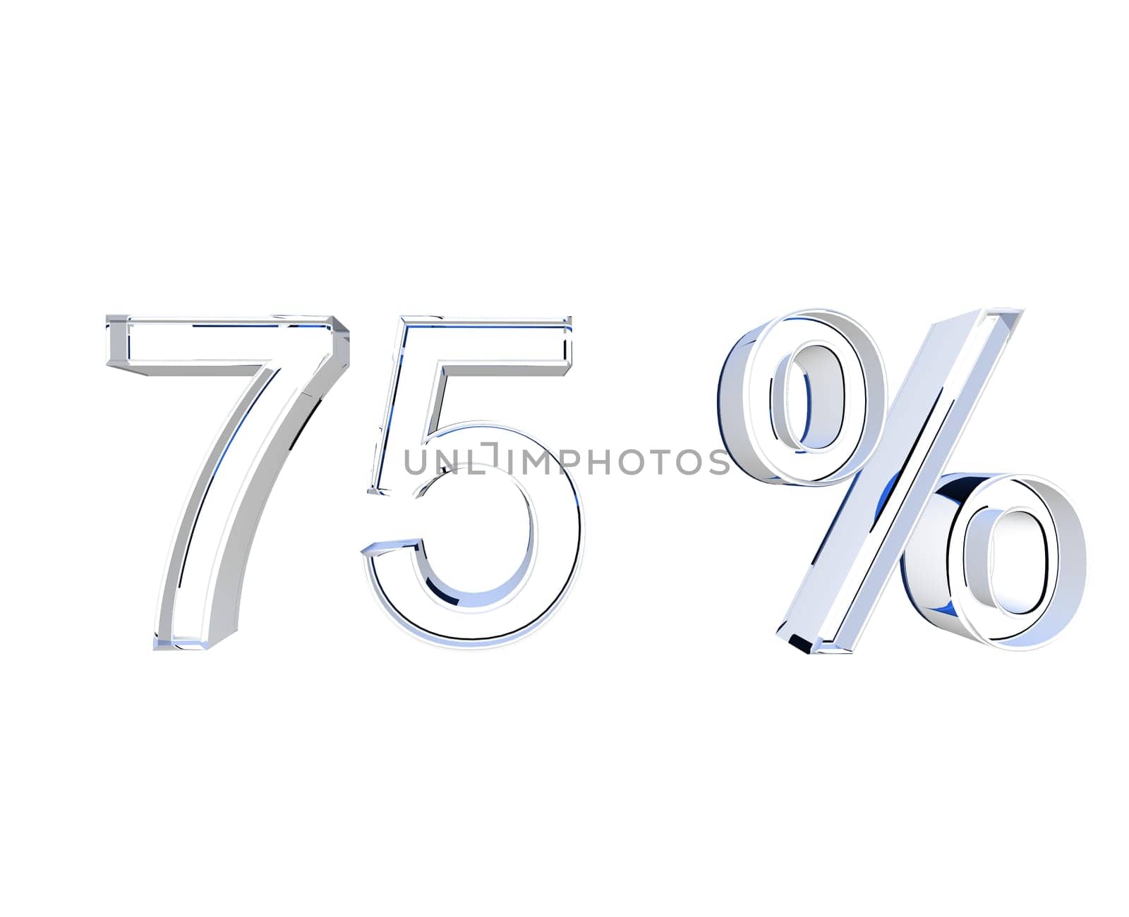 75 percent