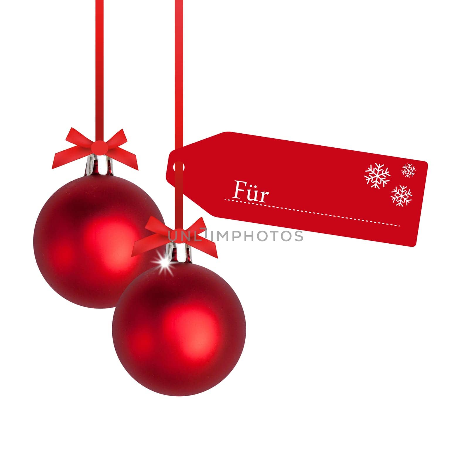 Christmas baubles with pendant