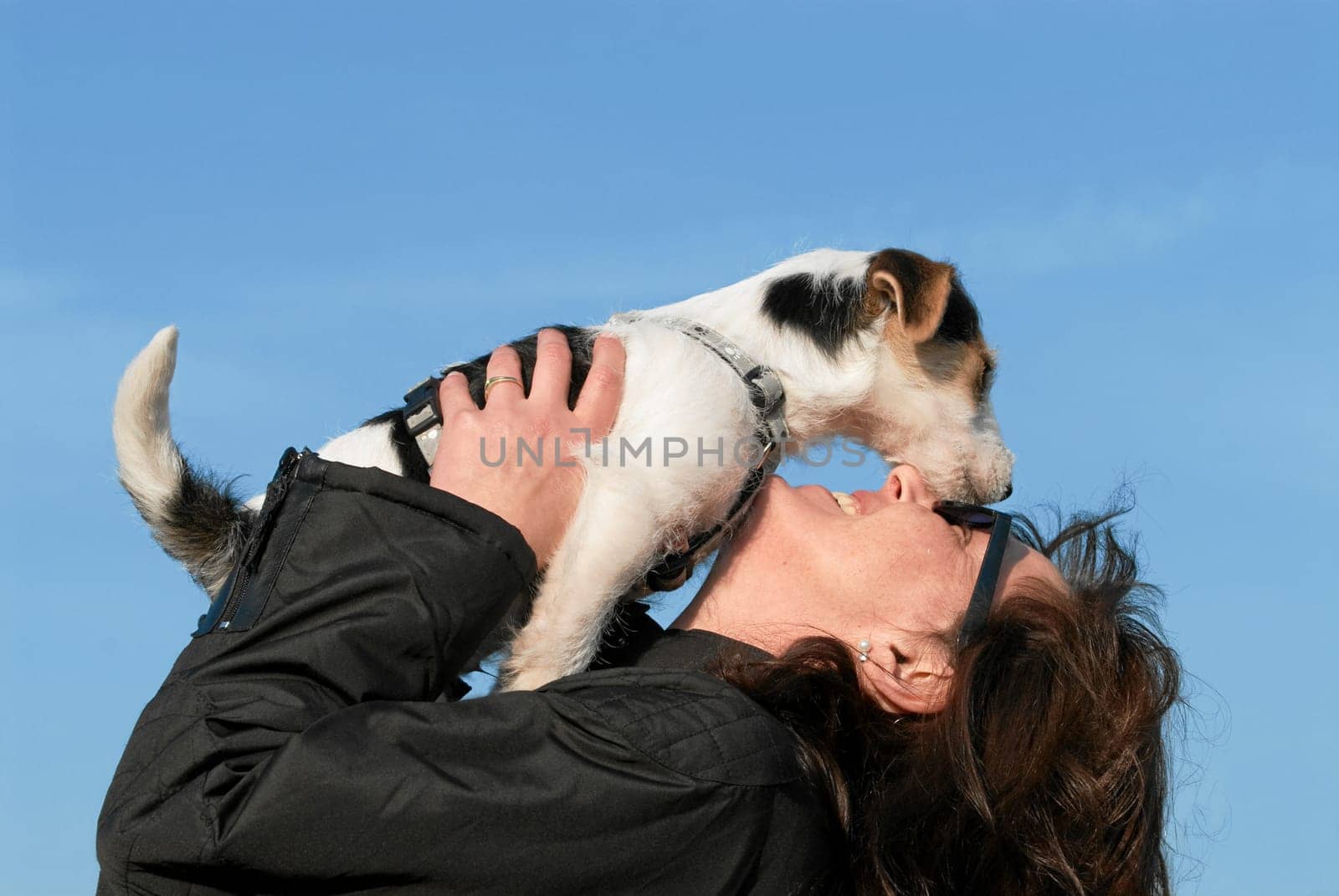 Woman with dog