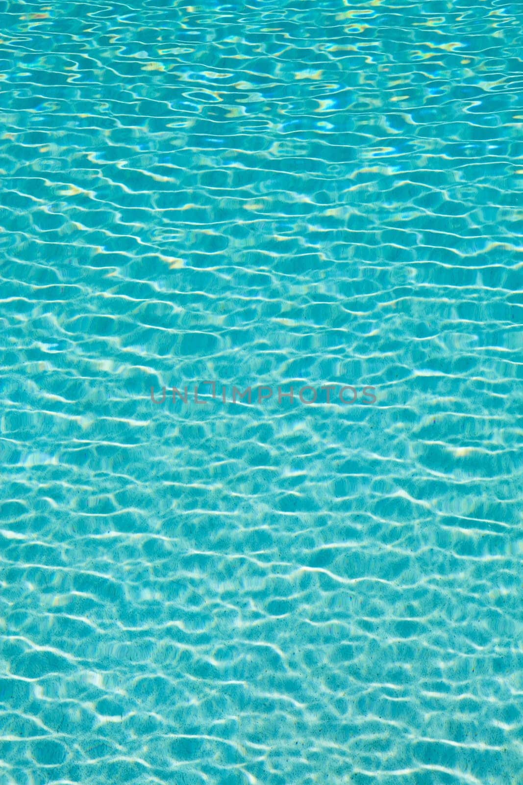 Close-up of turquoise water in a swimming pool