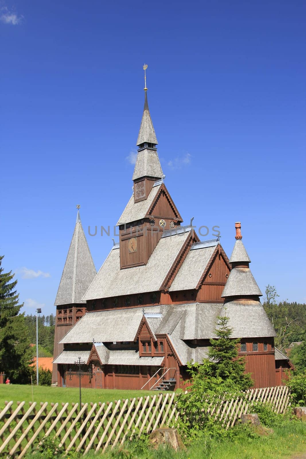 Hahnenklee-Bockswiese Stave Church near Goslar,1907/08,Karl Mohrmann,Lower Saxony,Harz,Germany