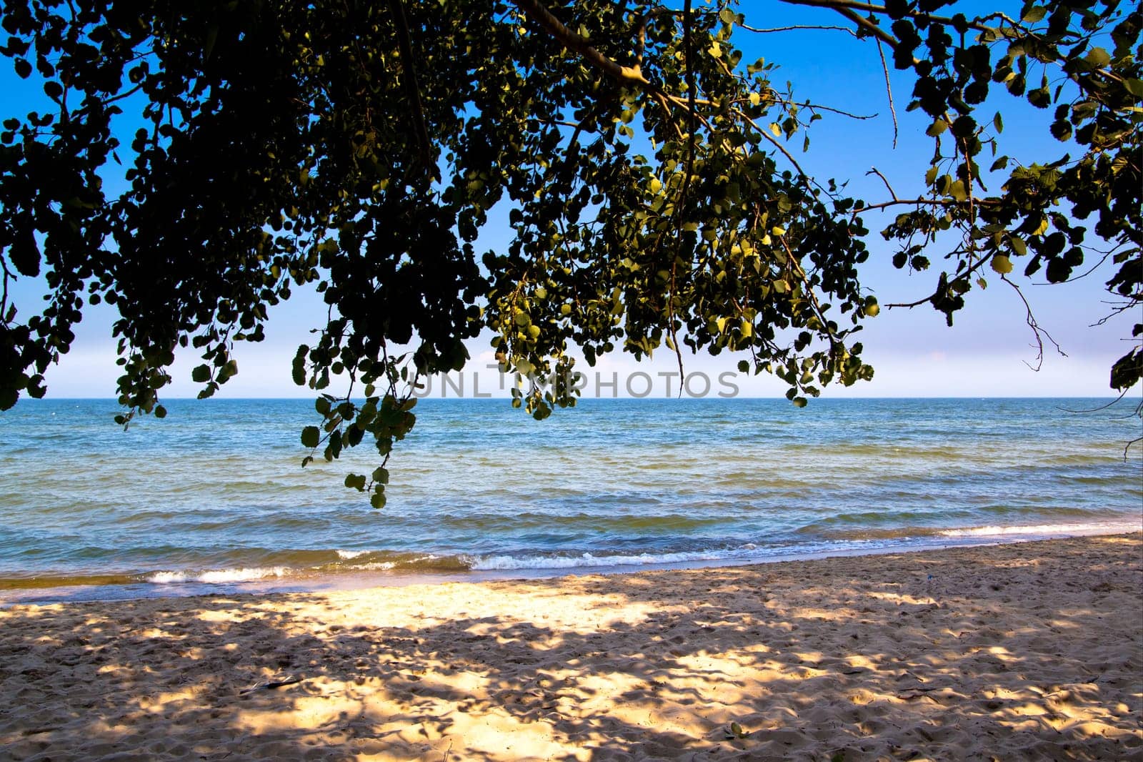 Beach at the coast of the Baltic sea Poland