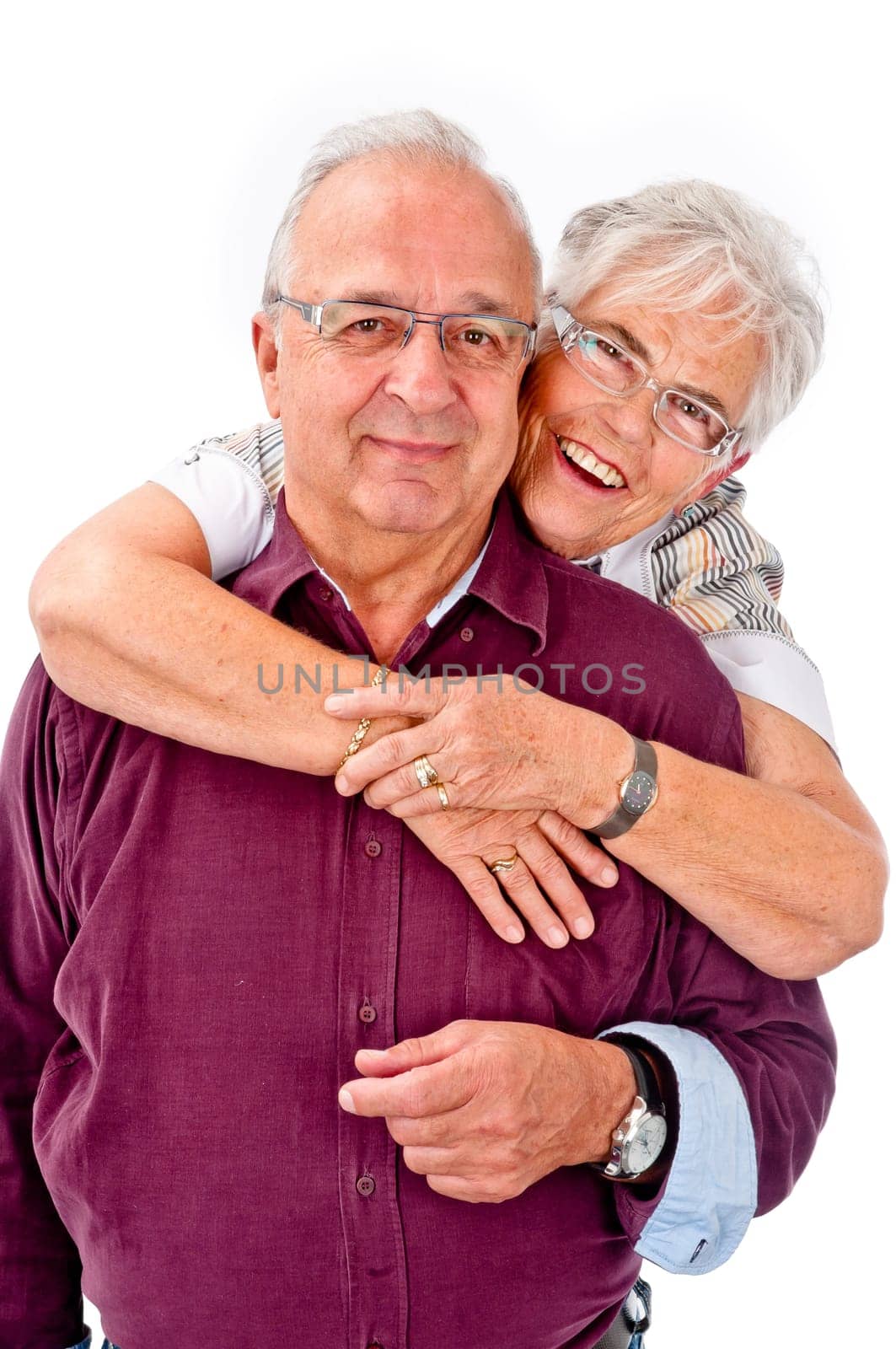 Happy senior couple