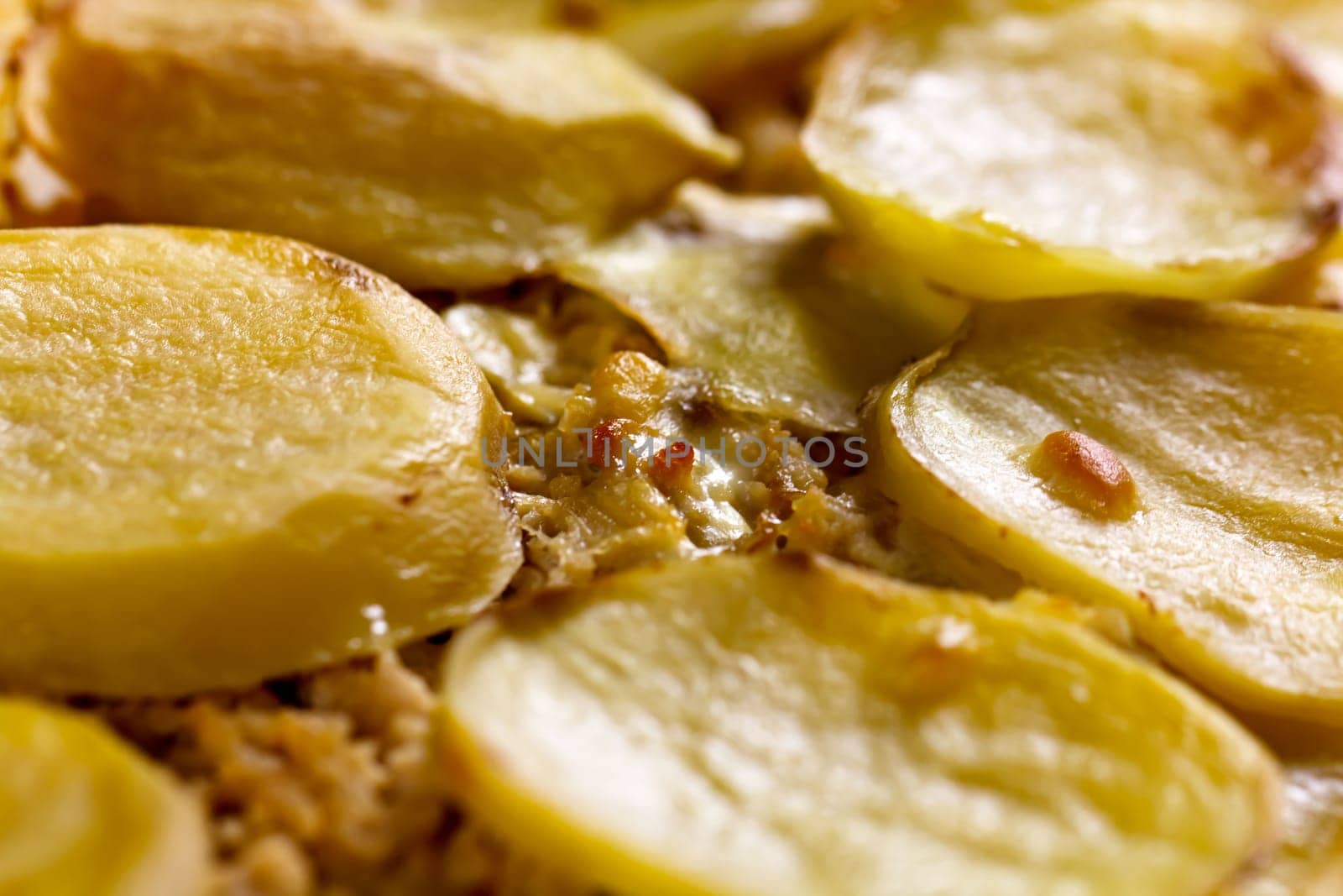 Casserole with minced meat