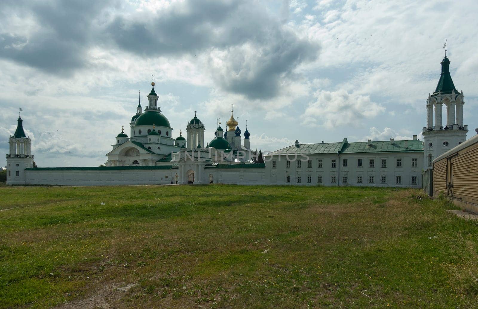 Spaso-Yakovlevsky Monastery situated to the left from the Rostov kremlin on the Rostov&#039 s outskirts