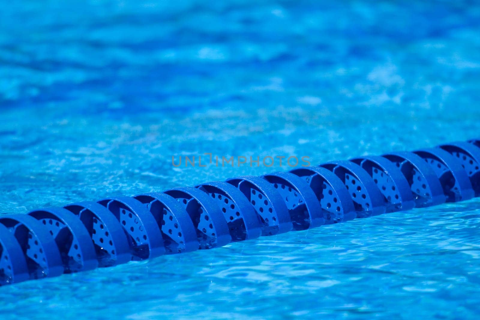 A lane marker for a swimming pool swim race