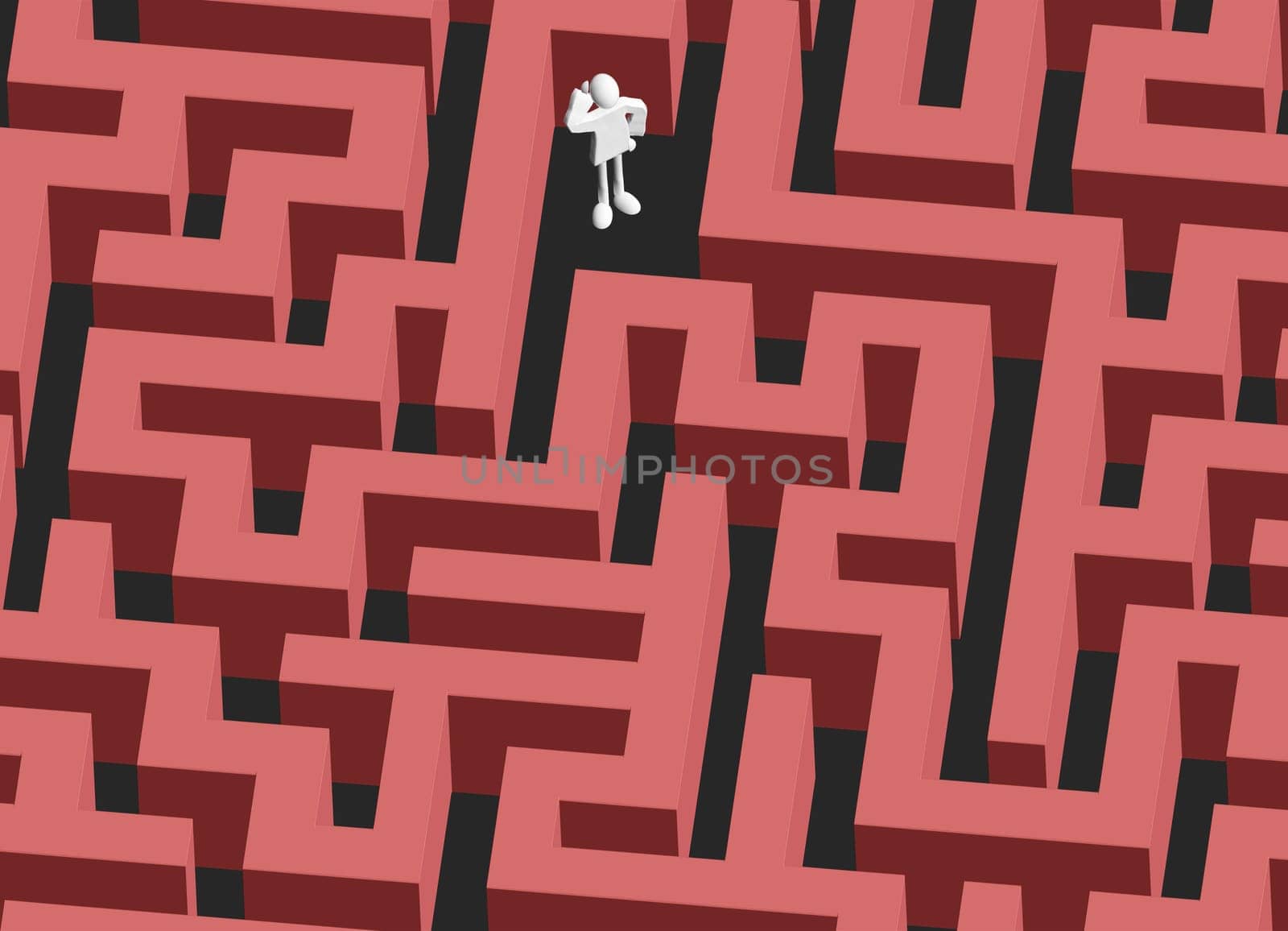 Lost in Maze
