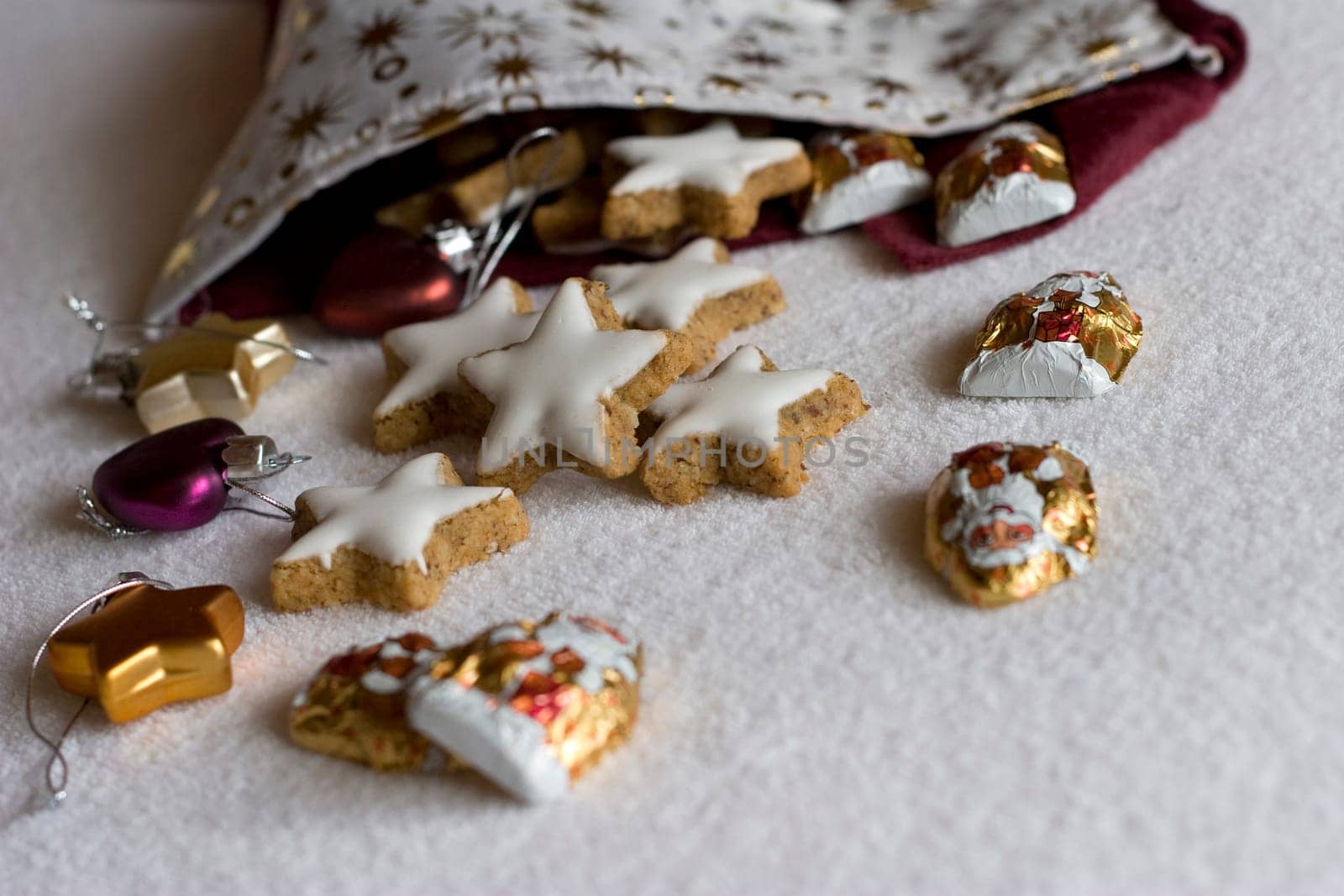 stuffed Santa boots