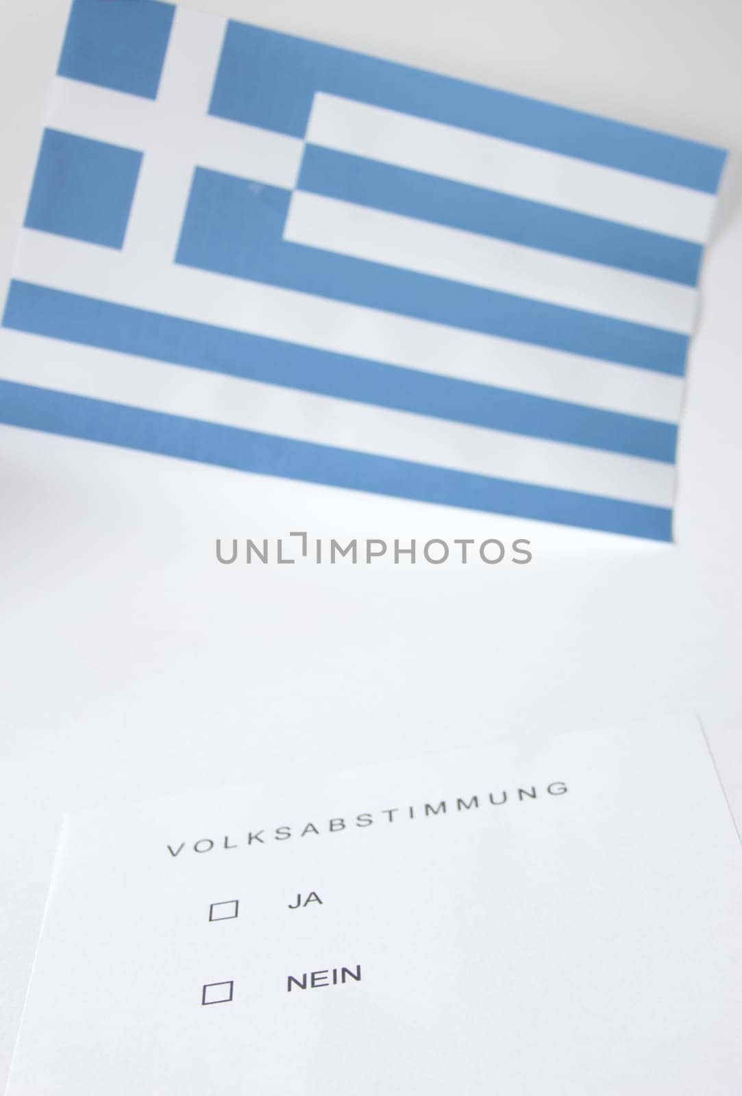 Symbolic photo: Referendum on debt relief for Greece