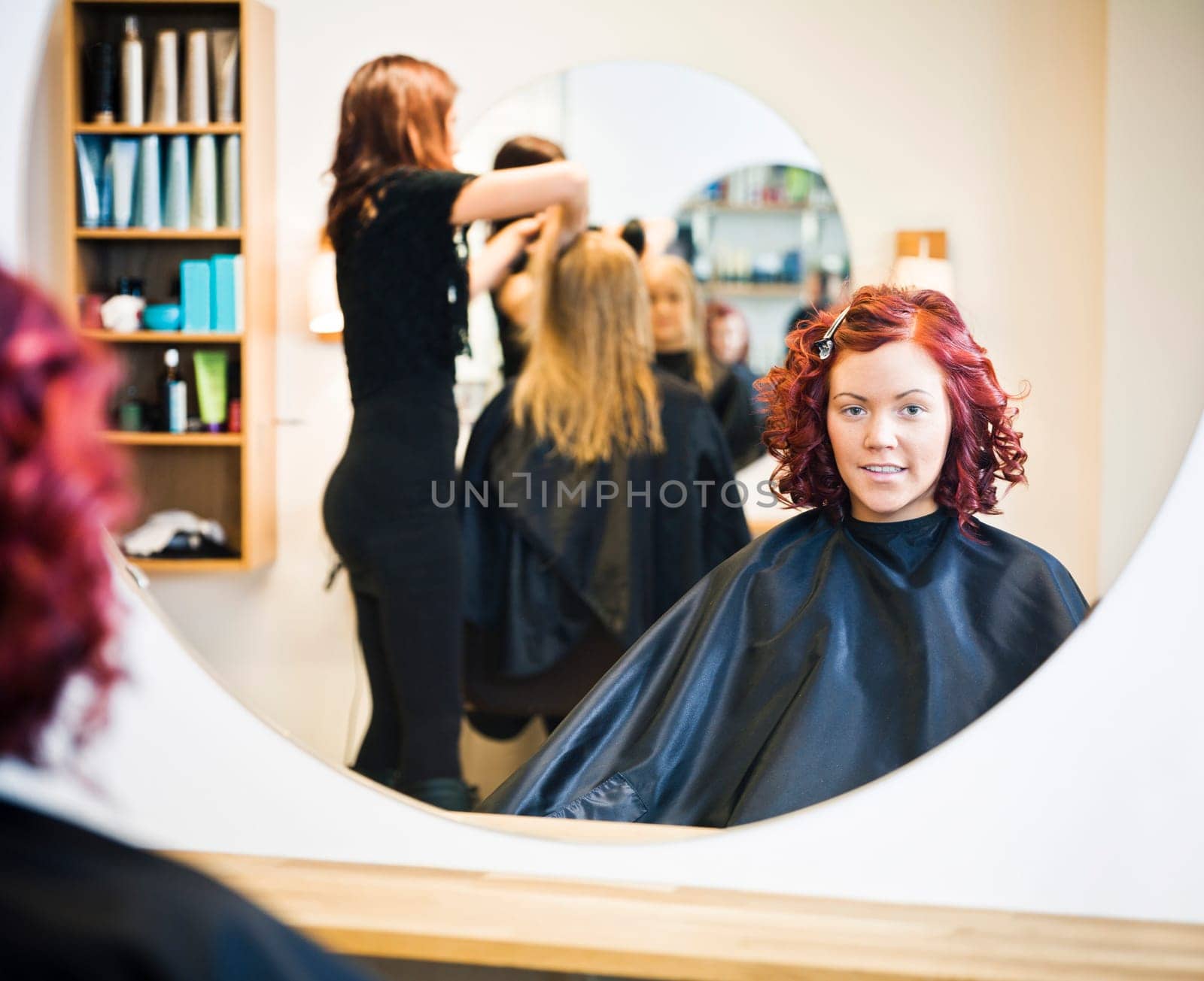 Situation in a Hair salon