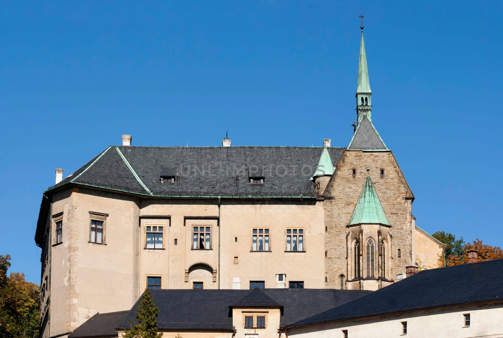 Sternberk Castle - national historic landmark - famous Gothic casle