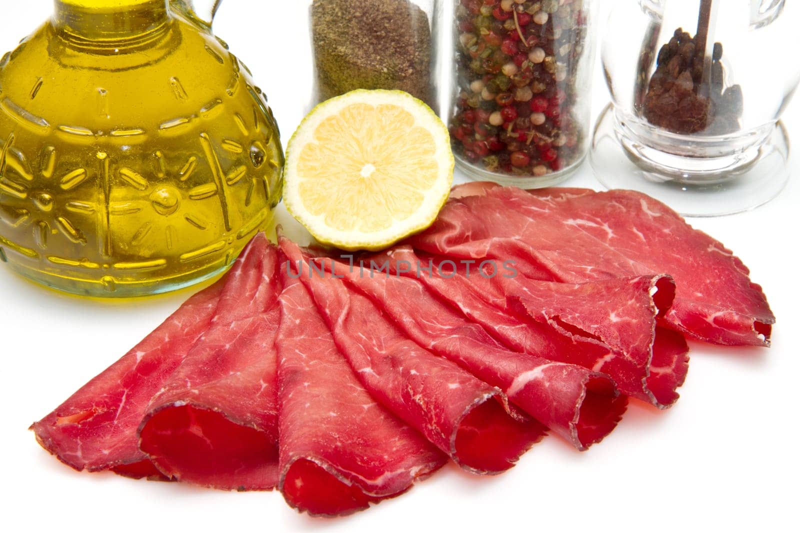 italian cold cuts called  Bresaola